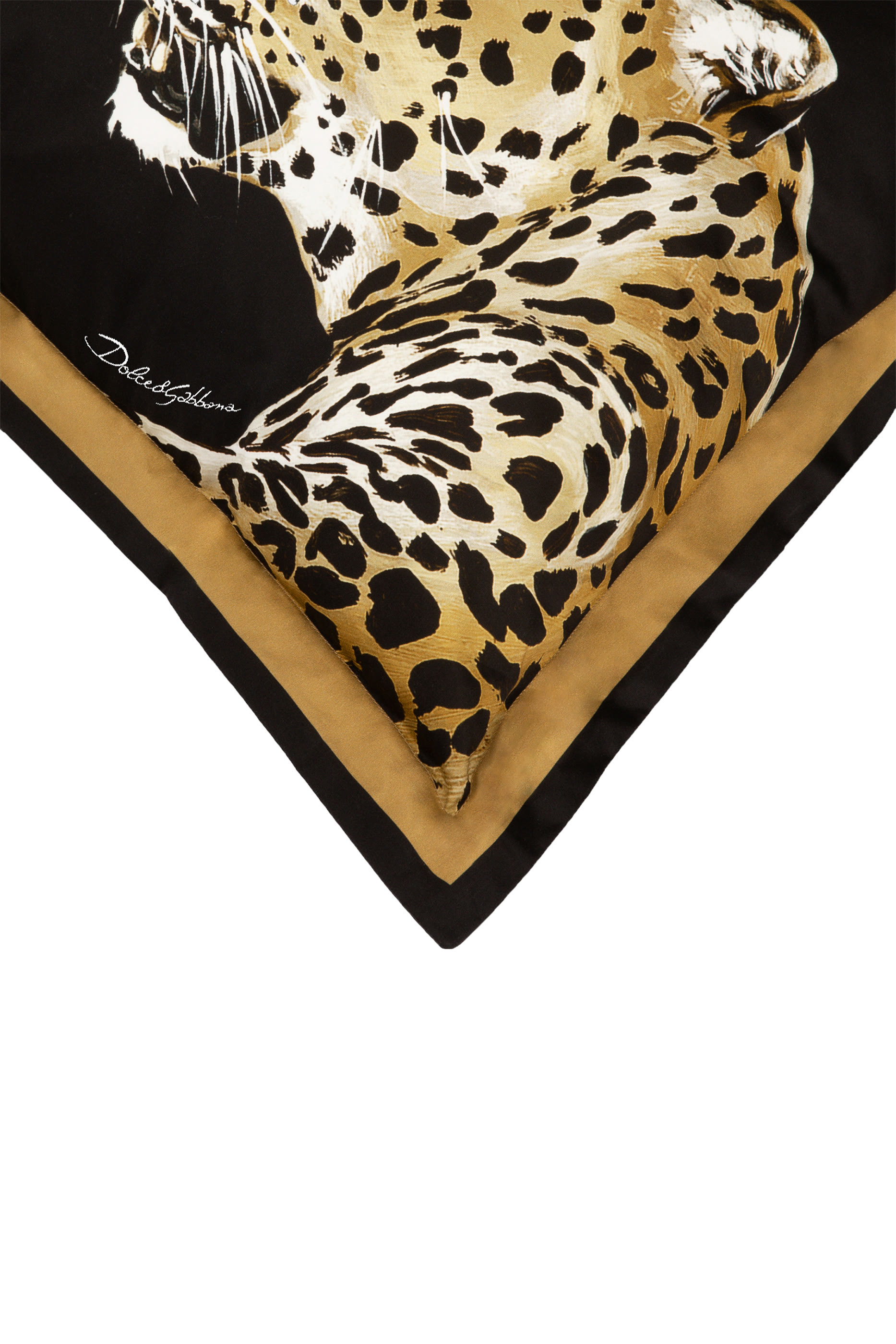 Duchesse Large Leopard Cushion