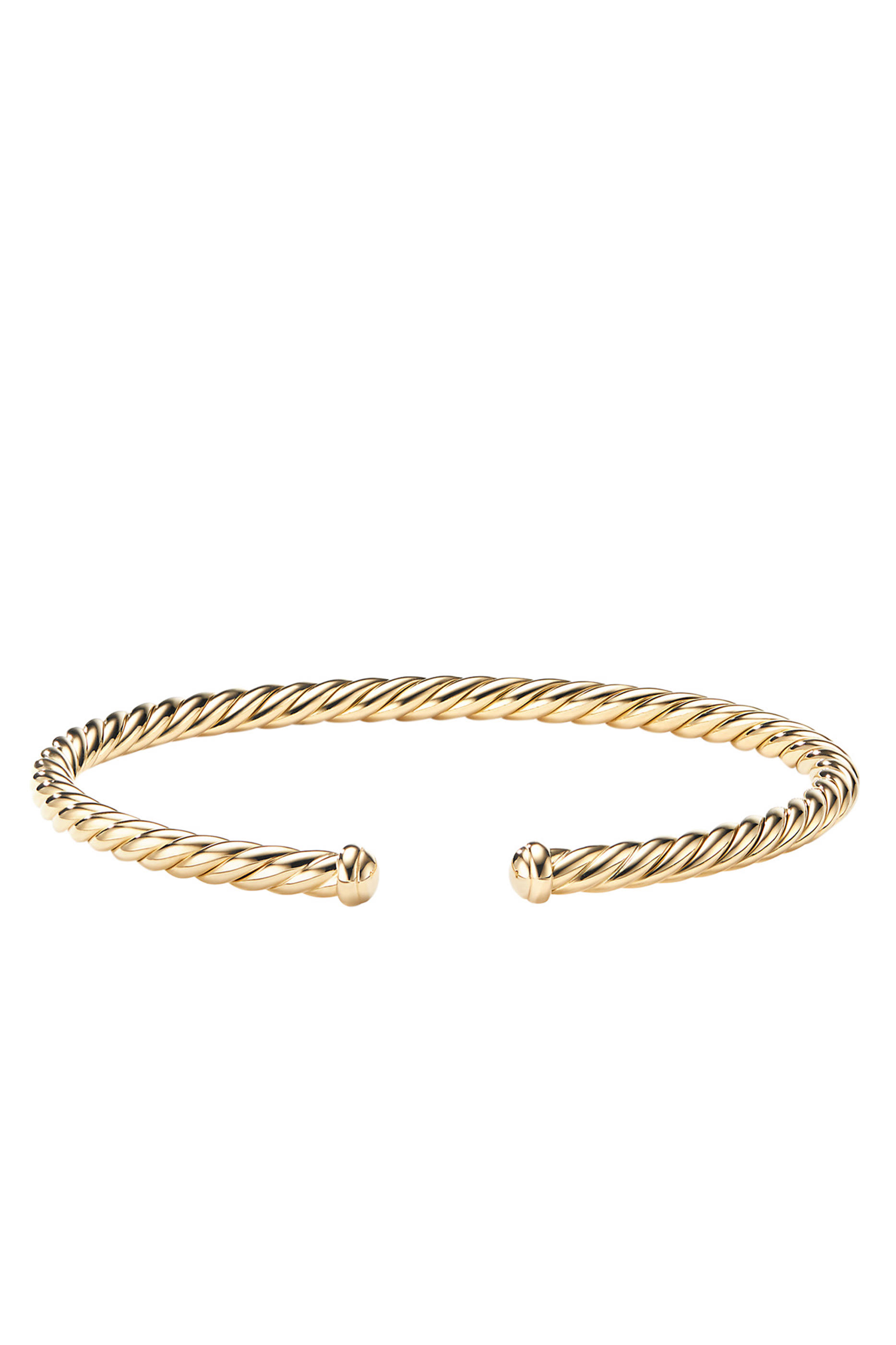 Classic Cablespira&reg; Bracelet, 18k Yellow Gold