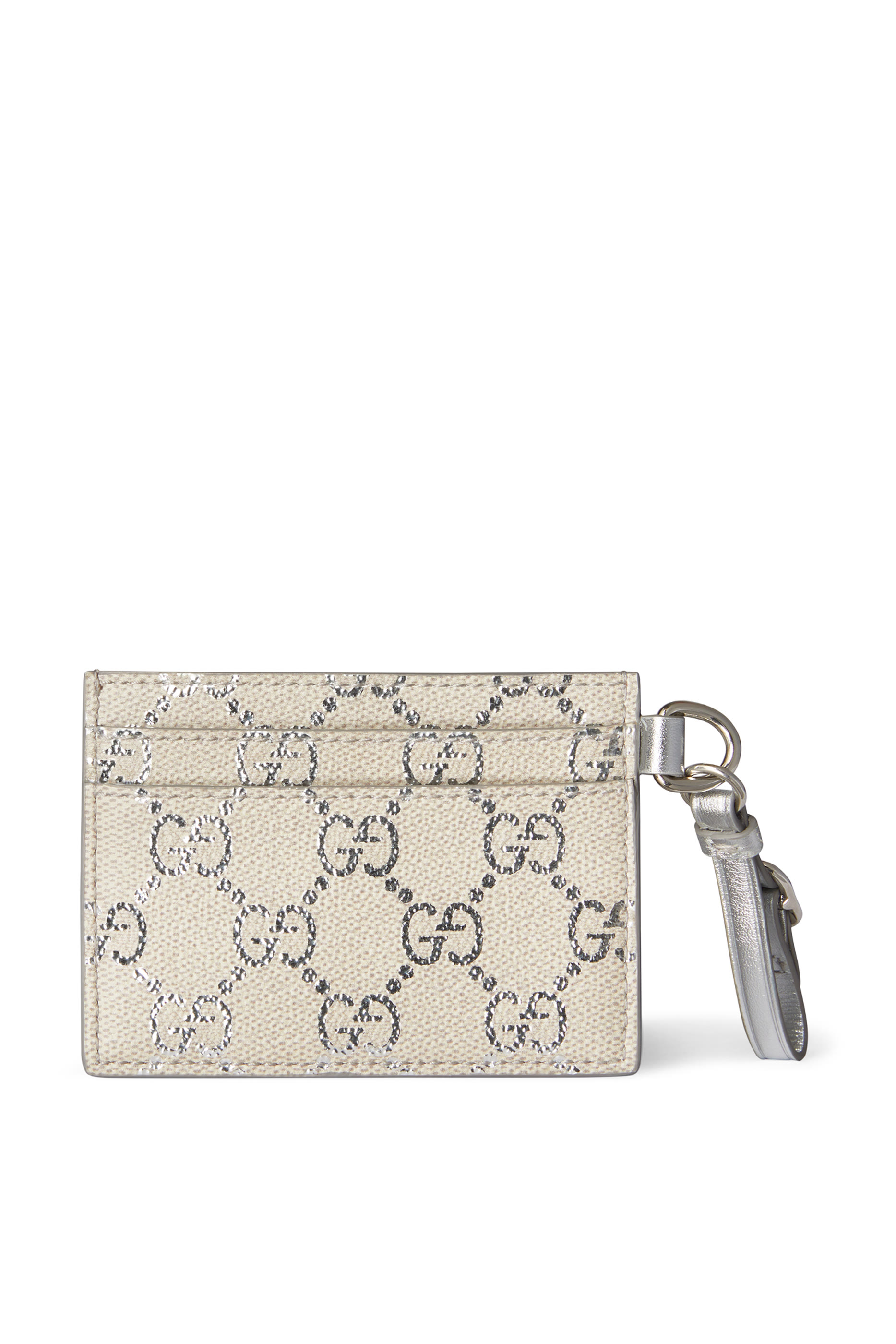  GG Emblem Card Case with Strap 