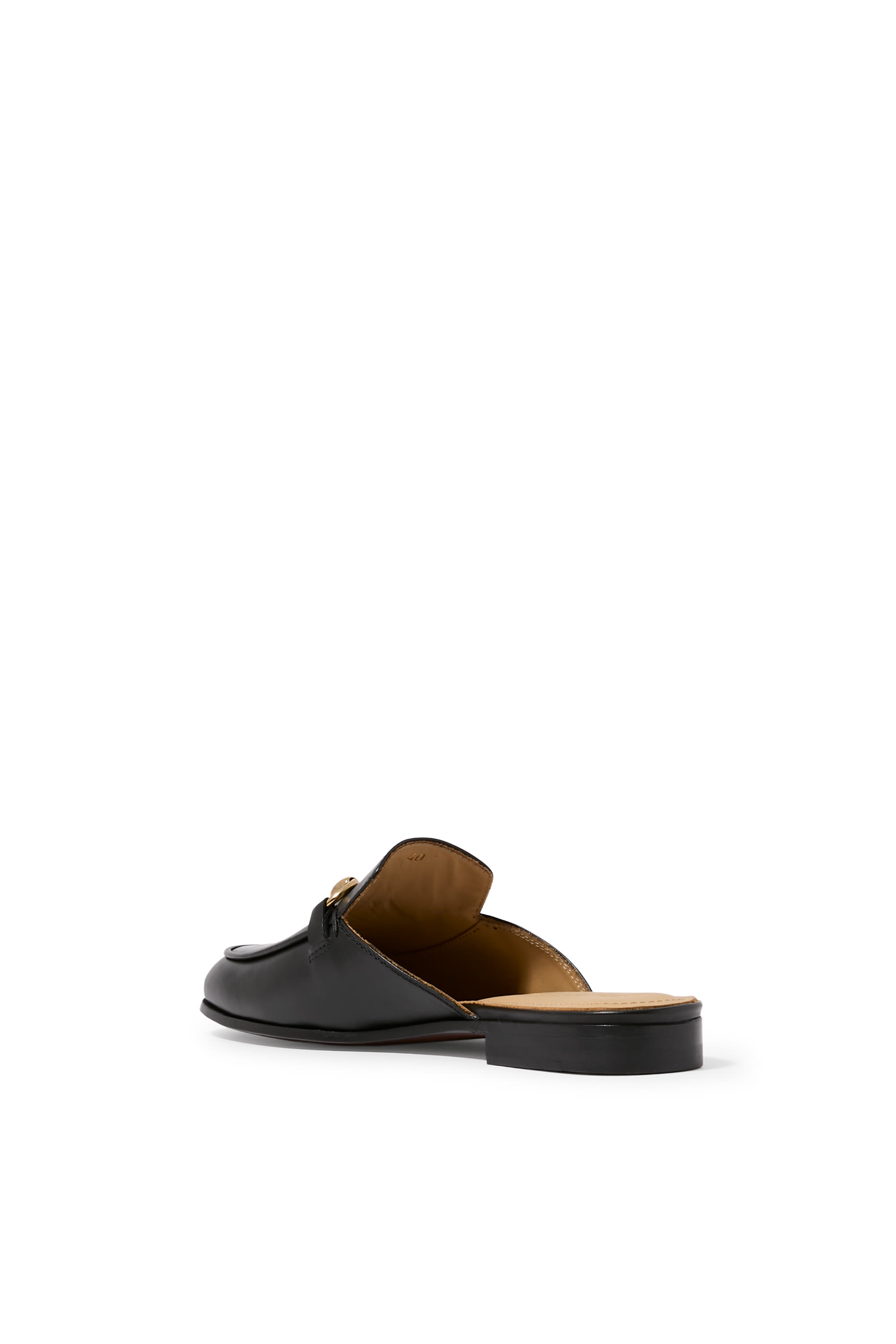 Serena Black Mules