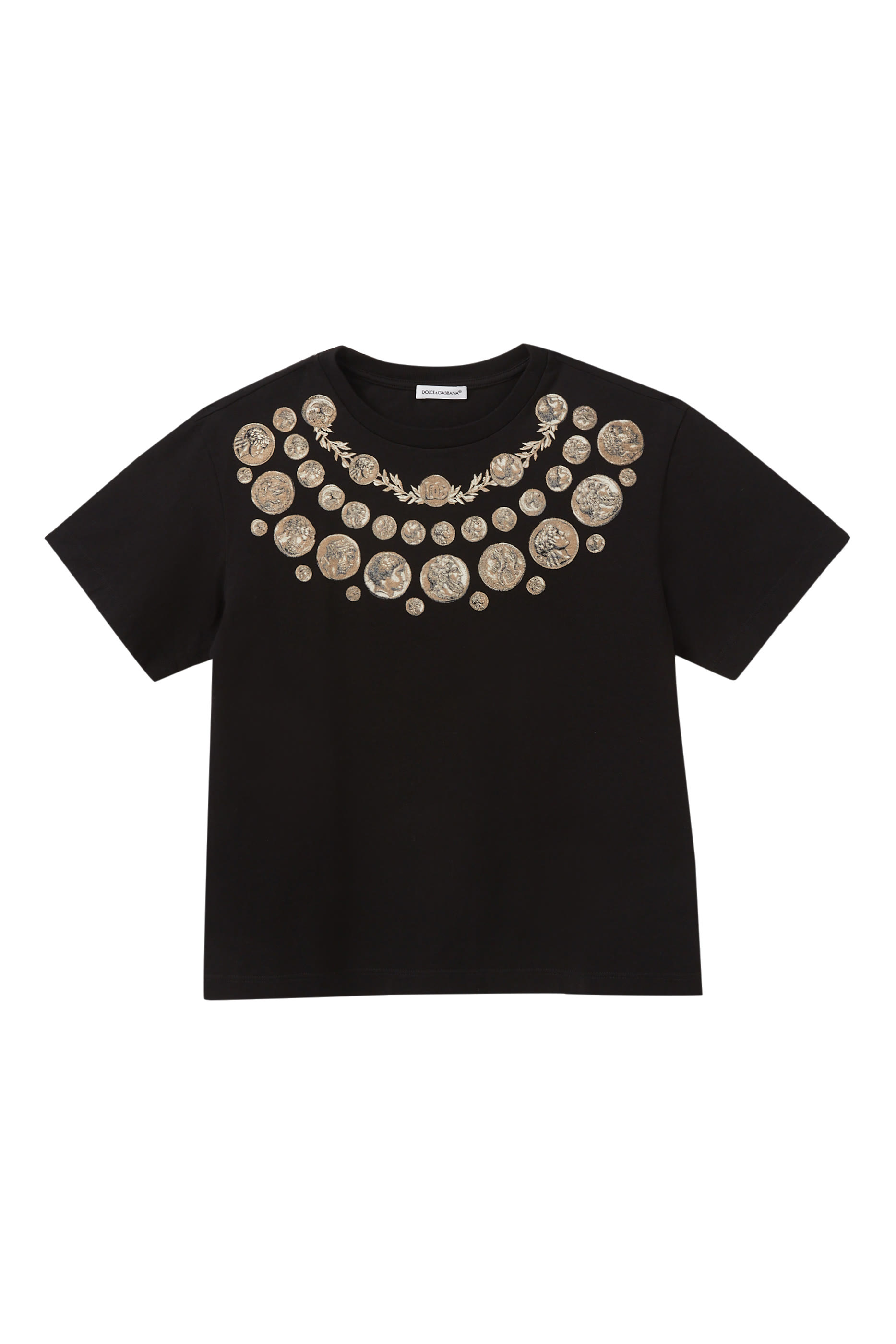 Kids Cotton Roma Coin T-Shirt