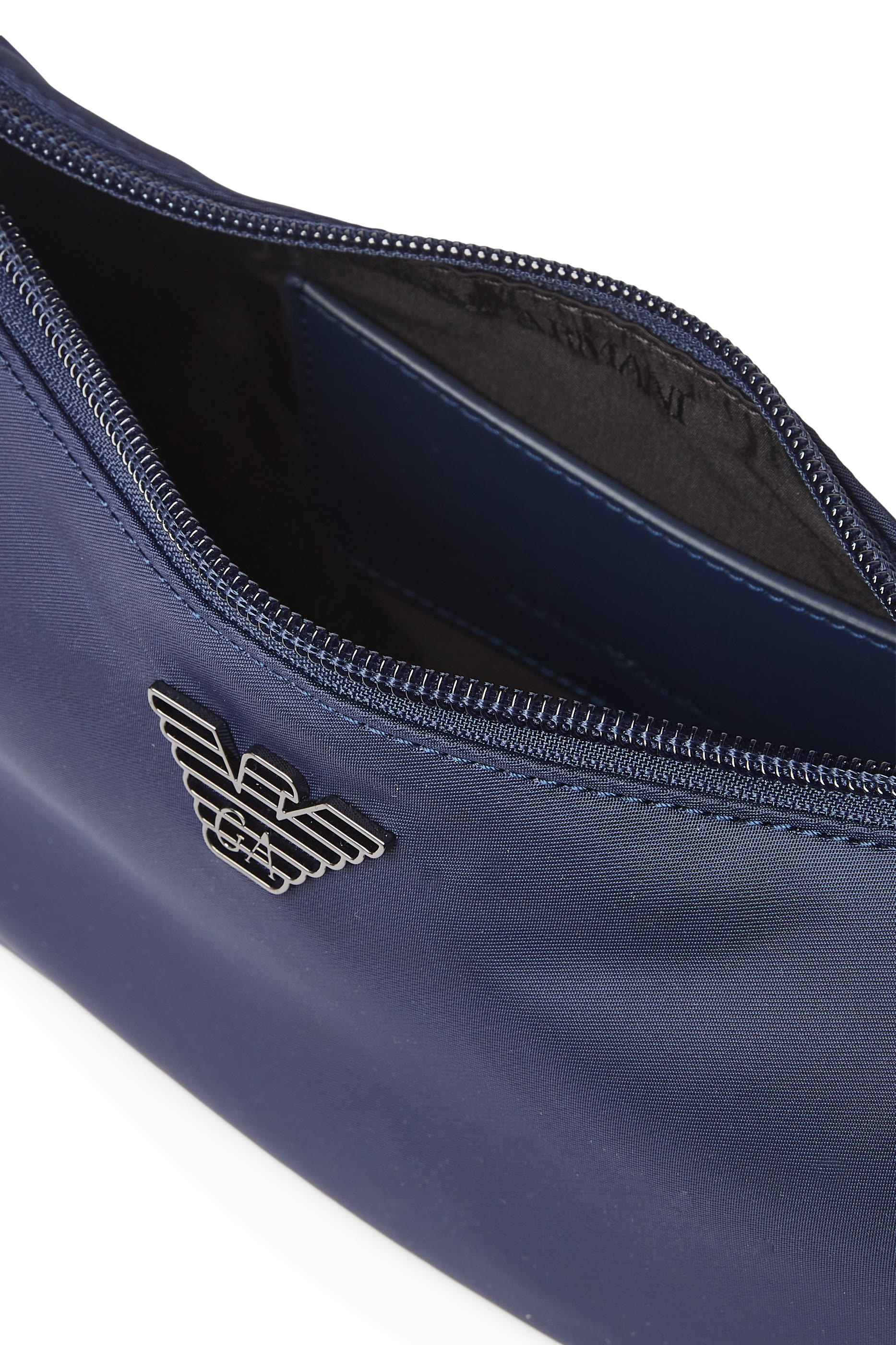 Metal Eagle Logo Crossbody Bag