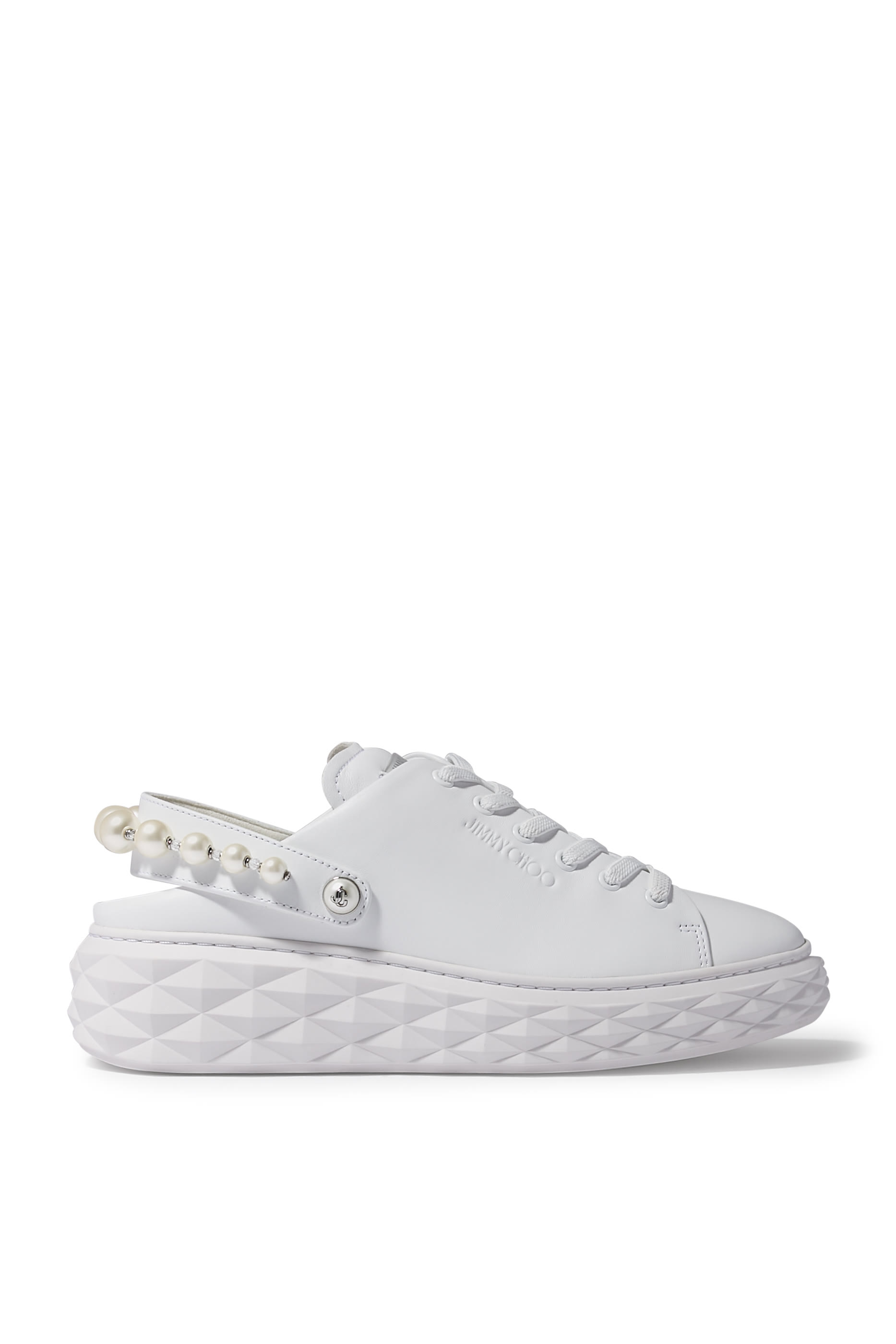 Diamond Maxi Pearl Slip On Sneakers
