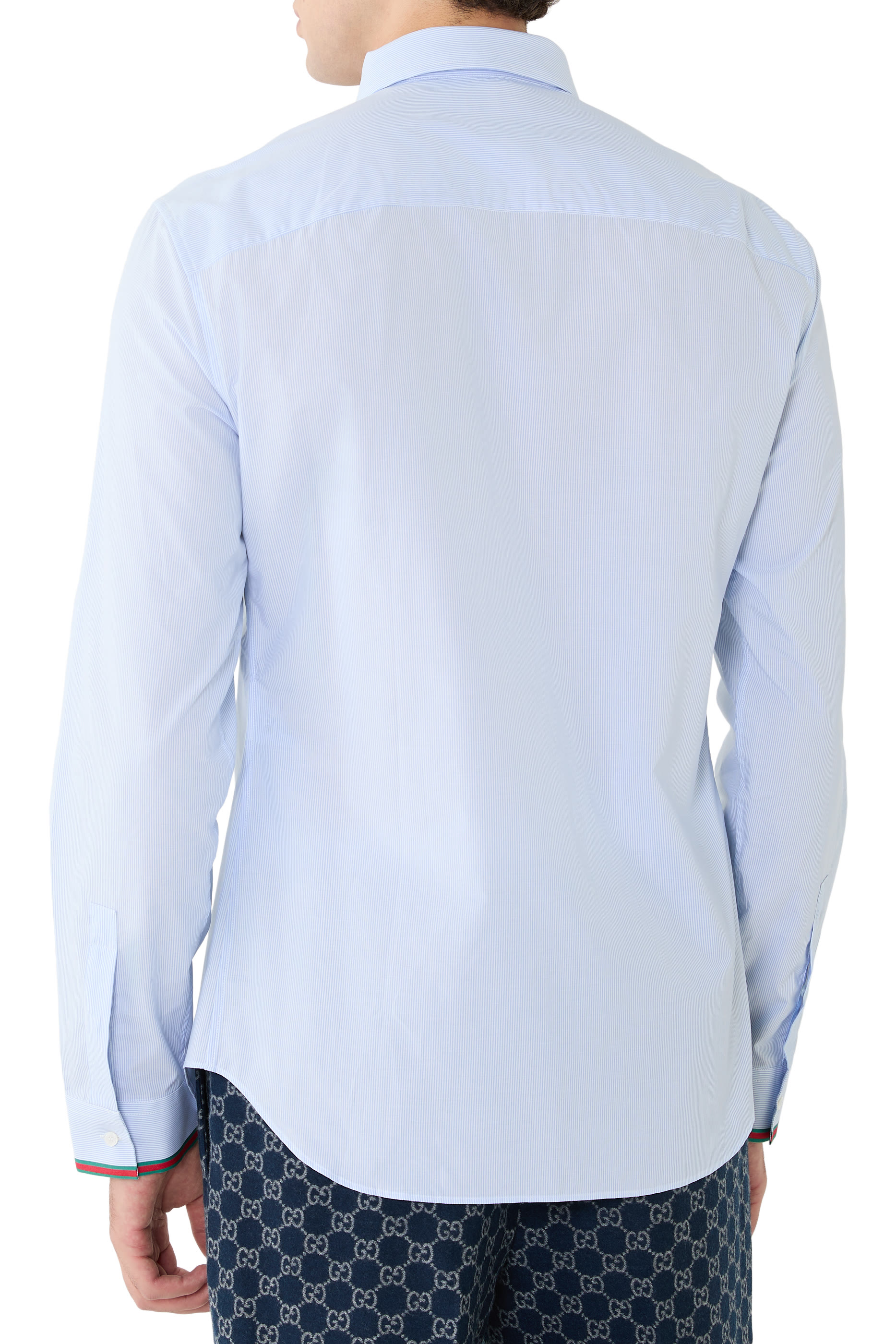 Web Striped Cotton Shirt