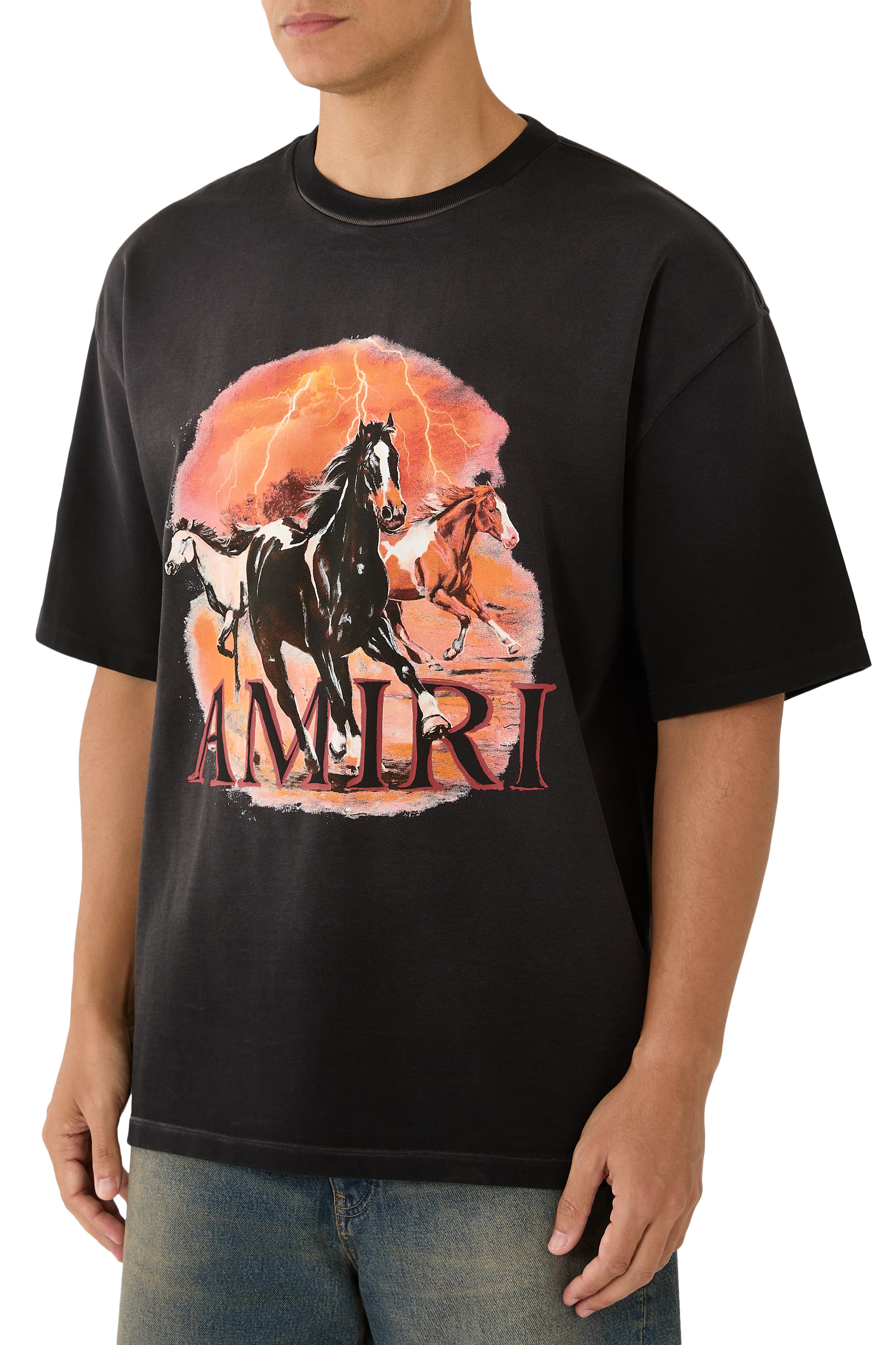 Logo Horse Graphic T-Shirt