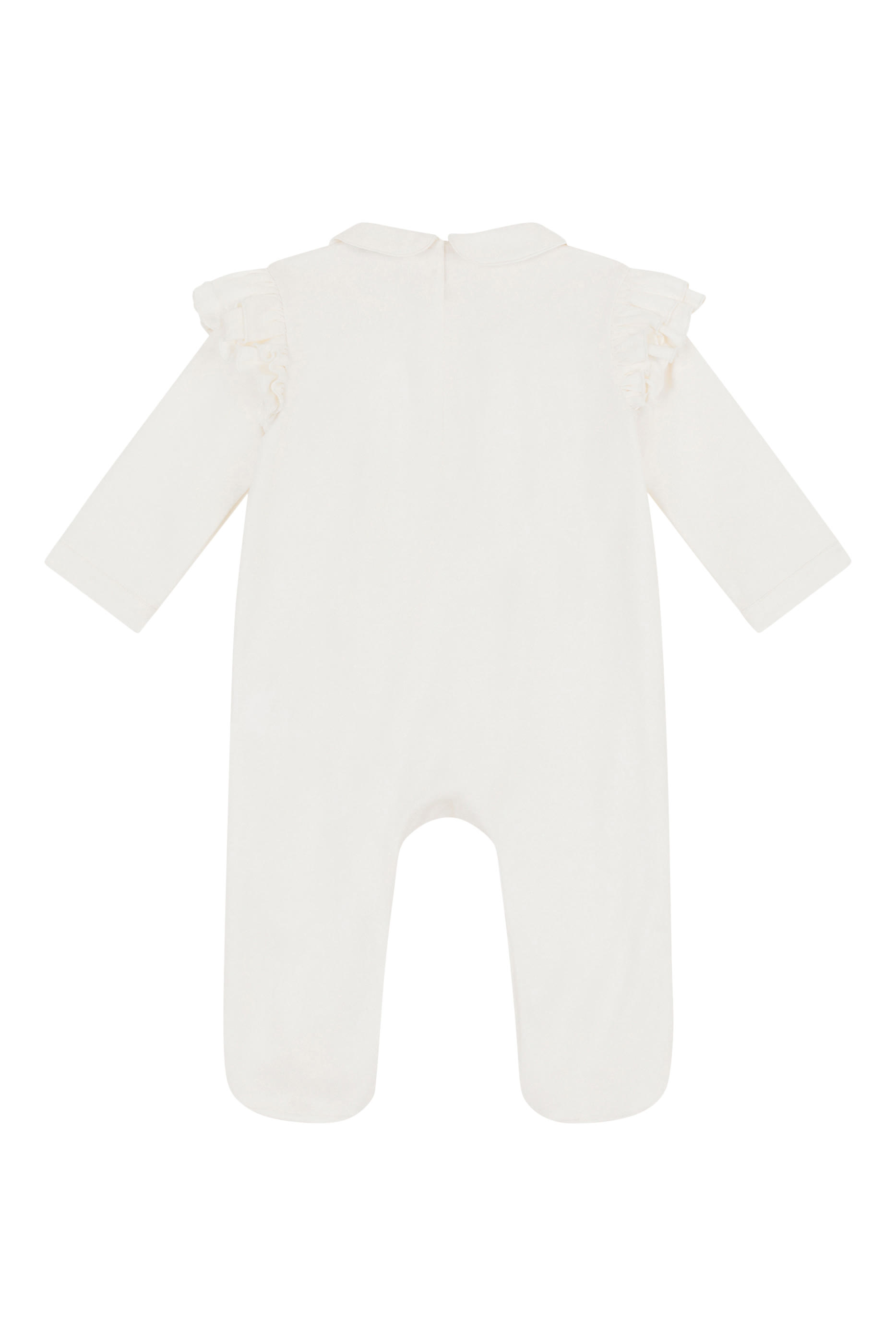 Kids Cotton Romper, Bib & Beanie Set