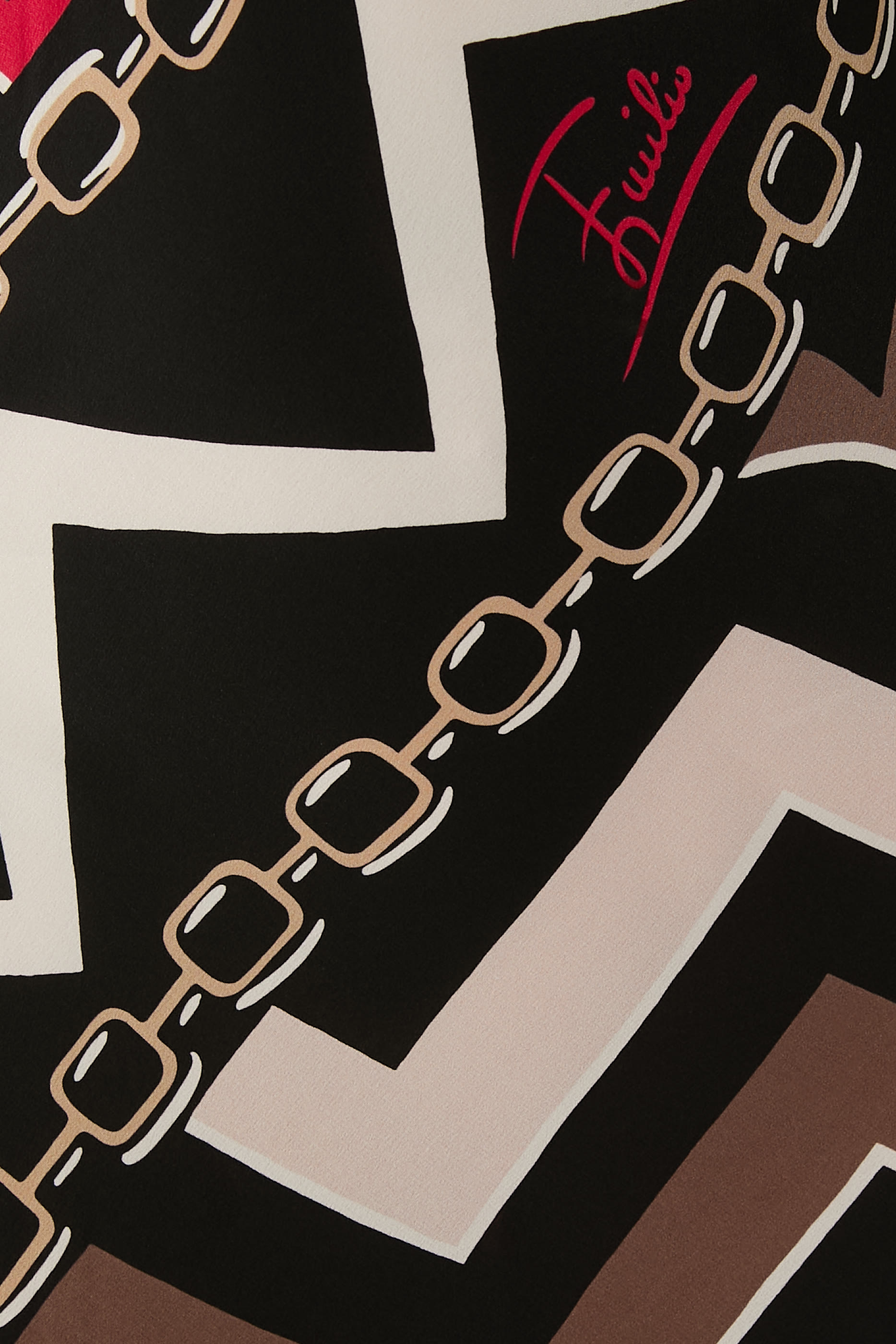 Istrice Print Long Dress