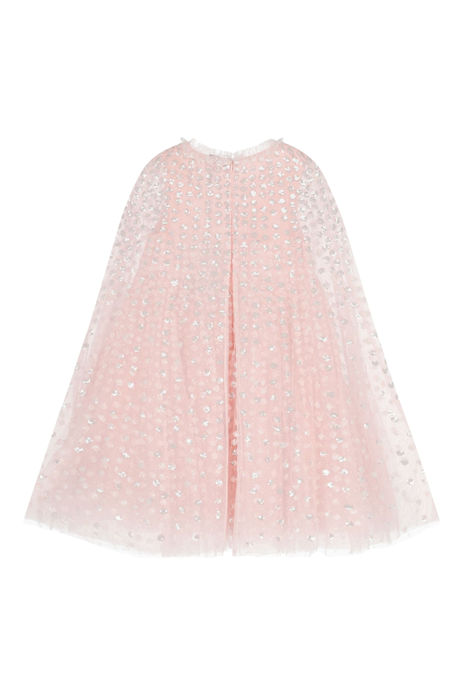 Kids Raindrop Cape Dress