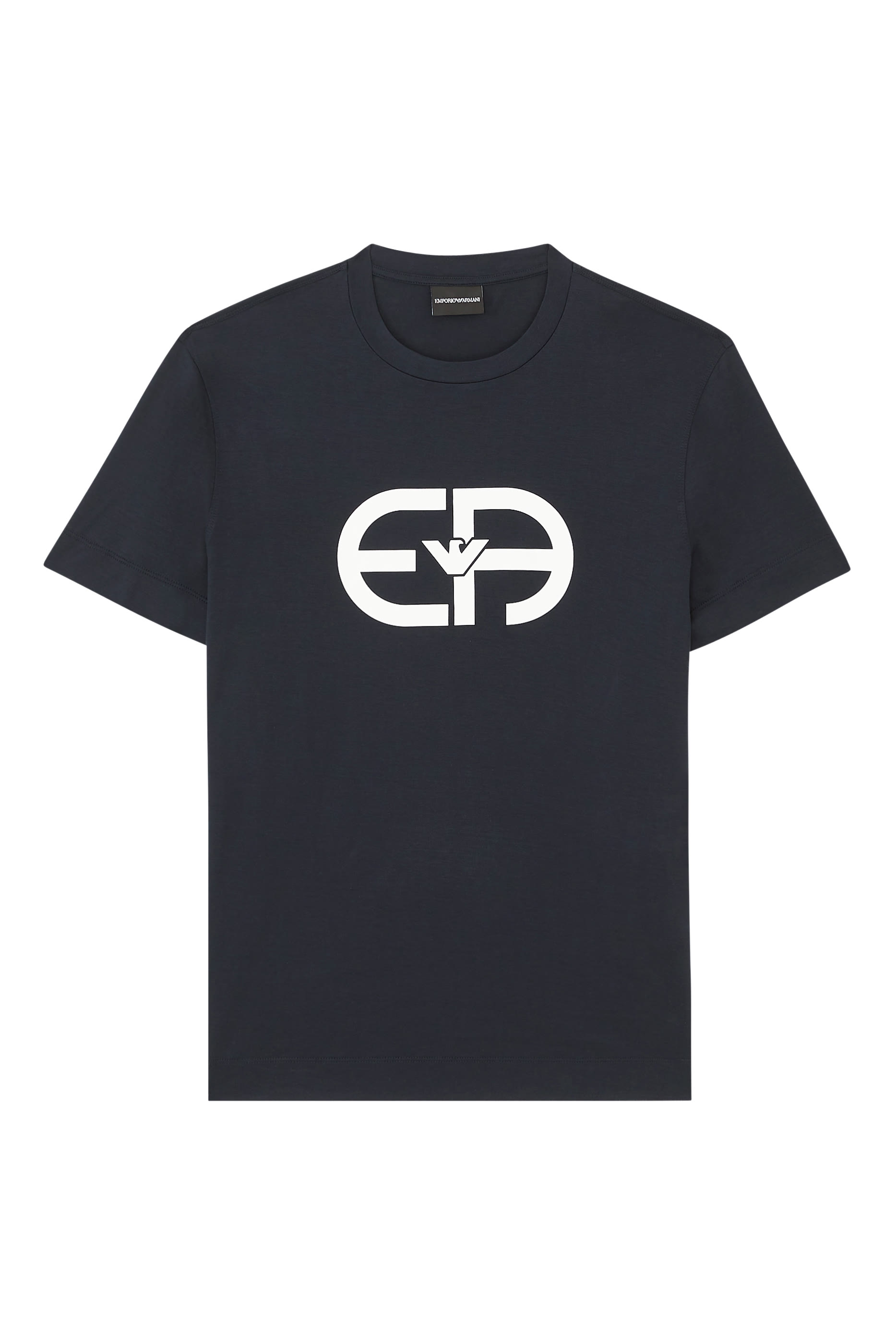Logo-Print Crew Neck T-Shirt