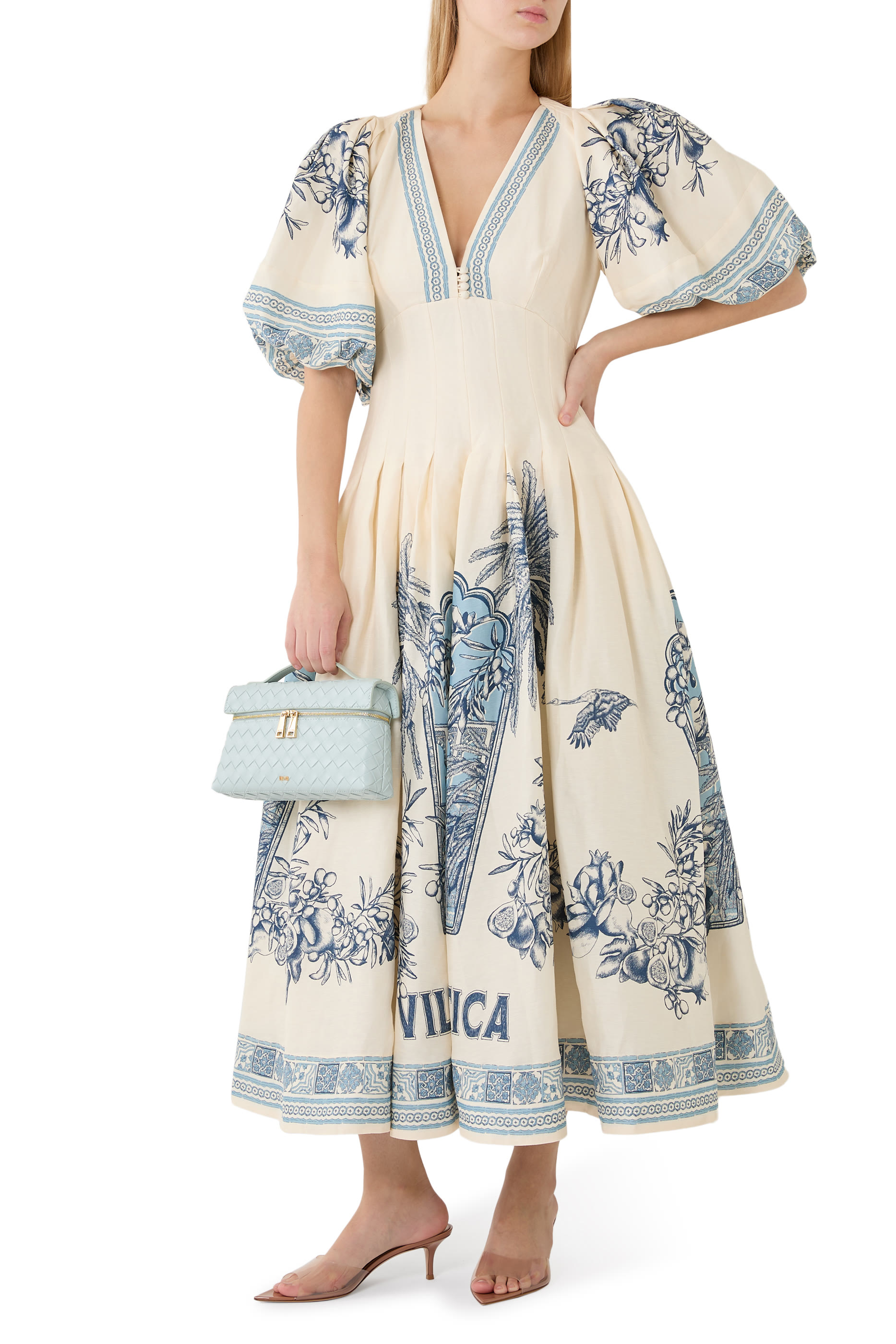 Villa Romantica Corset Midi Dress
