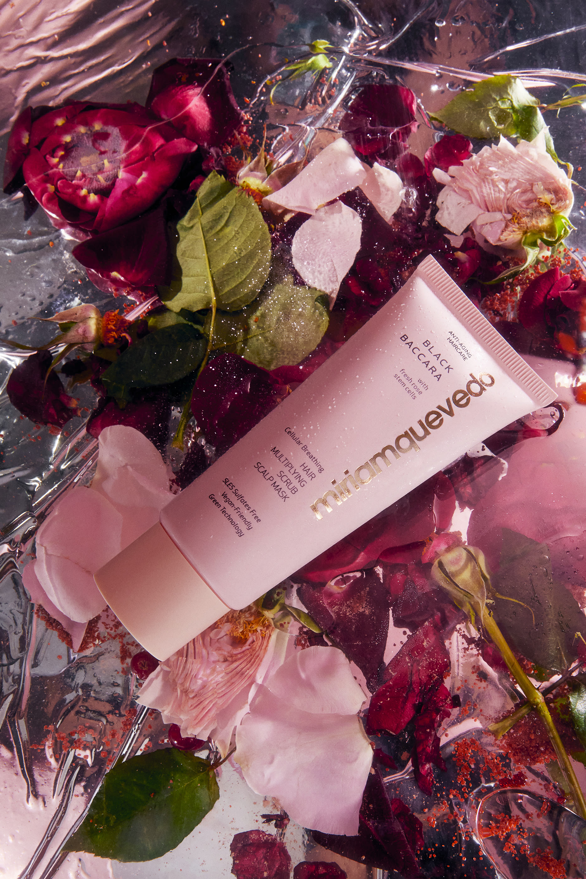 Black Baccara Cellular Breathing Hair Multiplying Scrub Scalp Mask