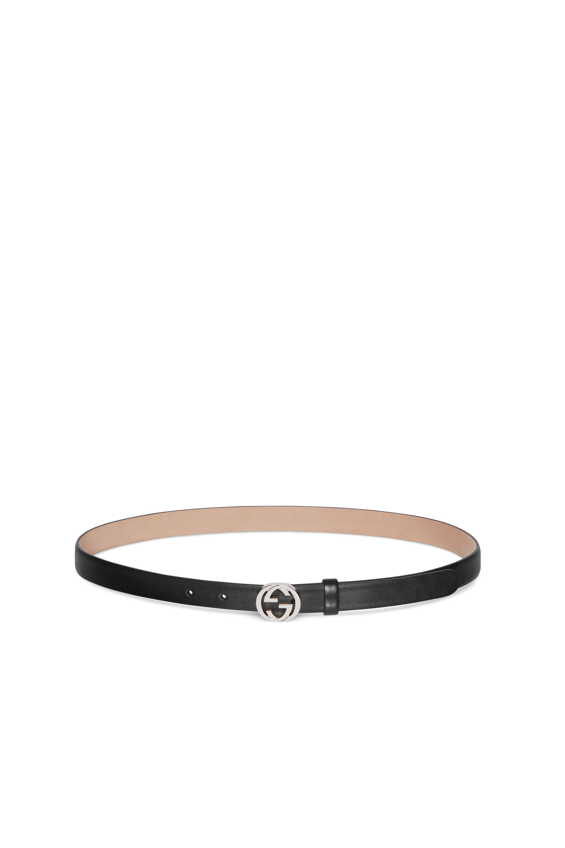Interlocking G Buckle Thin Belt
