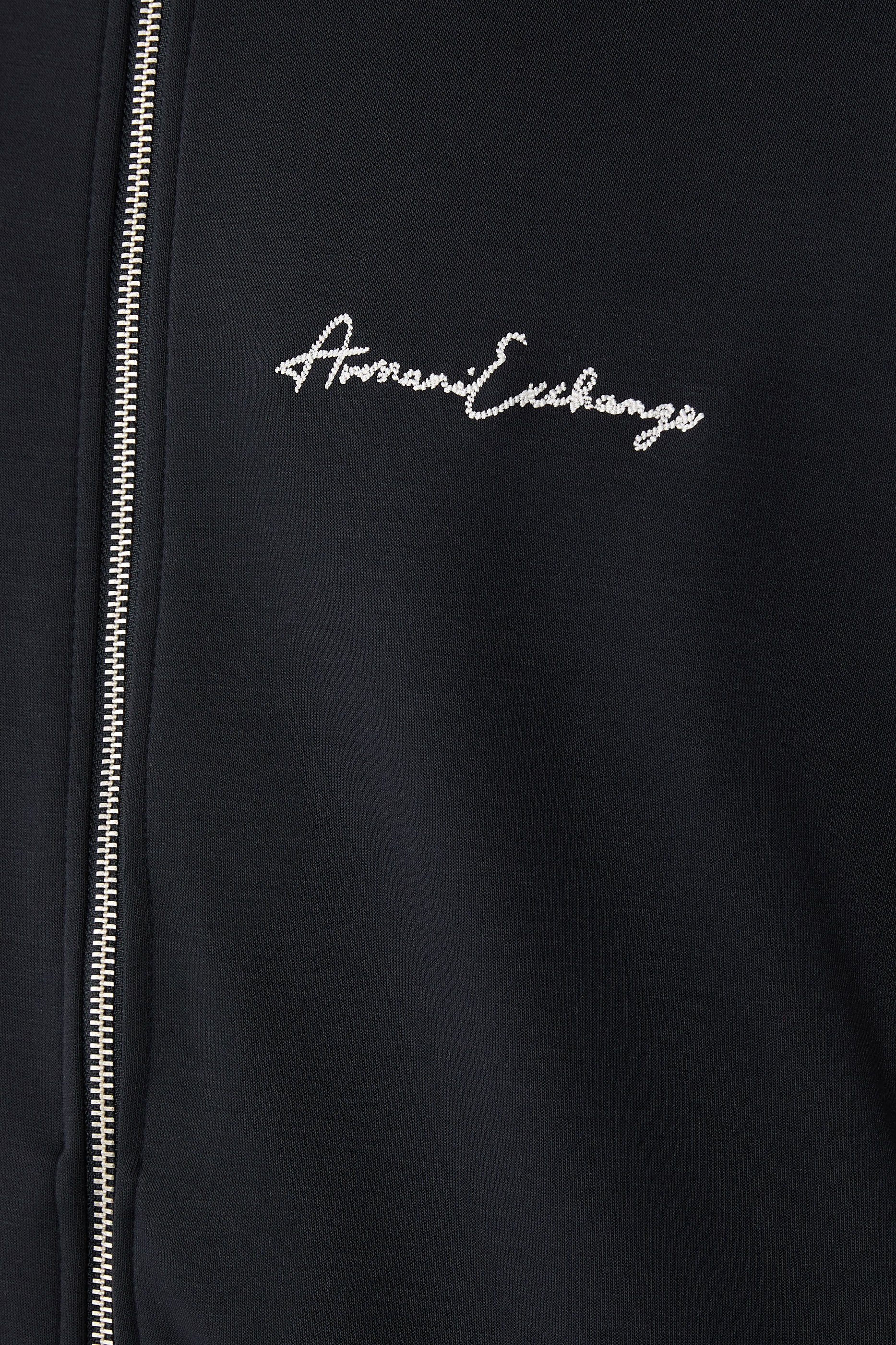 Logo Full-Zip Sleeve Bands Sweatshirt