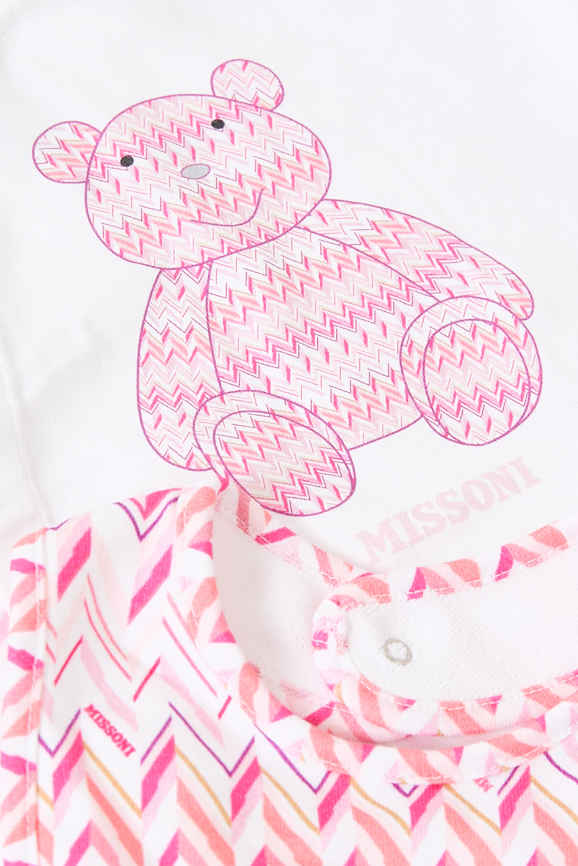 Kids Zigzag Print Babysuit Set