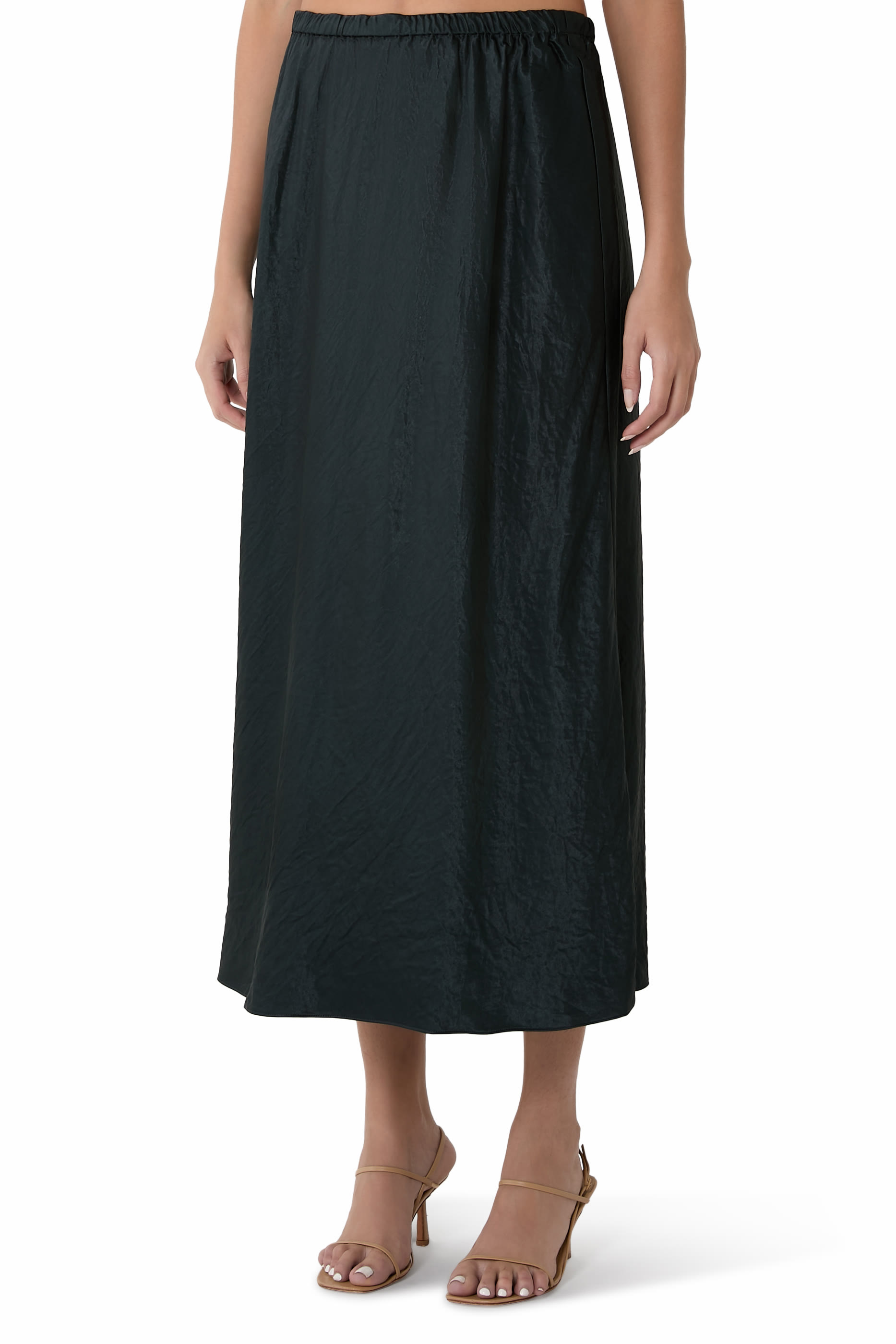 Organic Linen Bias Skirt