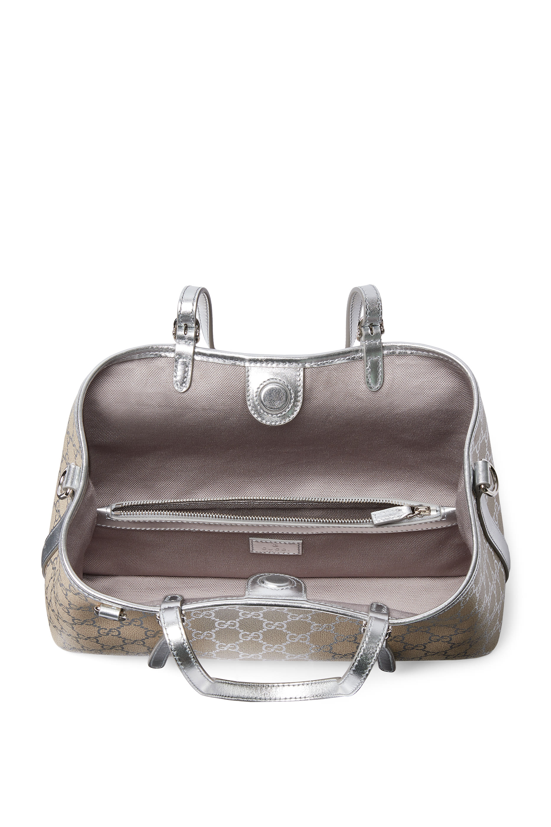 GG Emblem Medium Tote Bag 