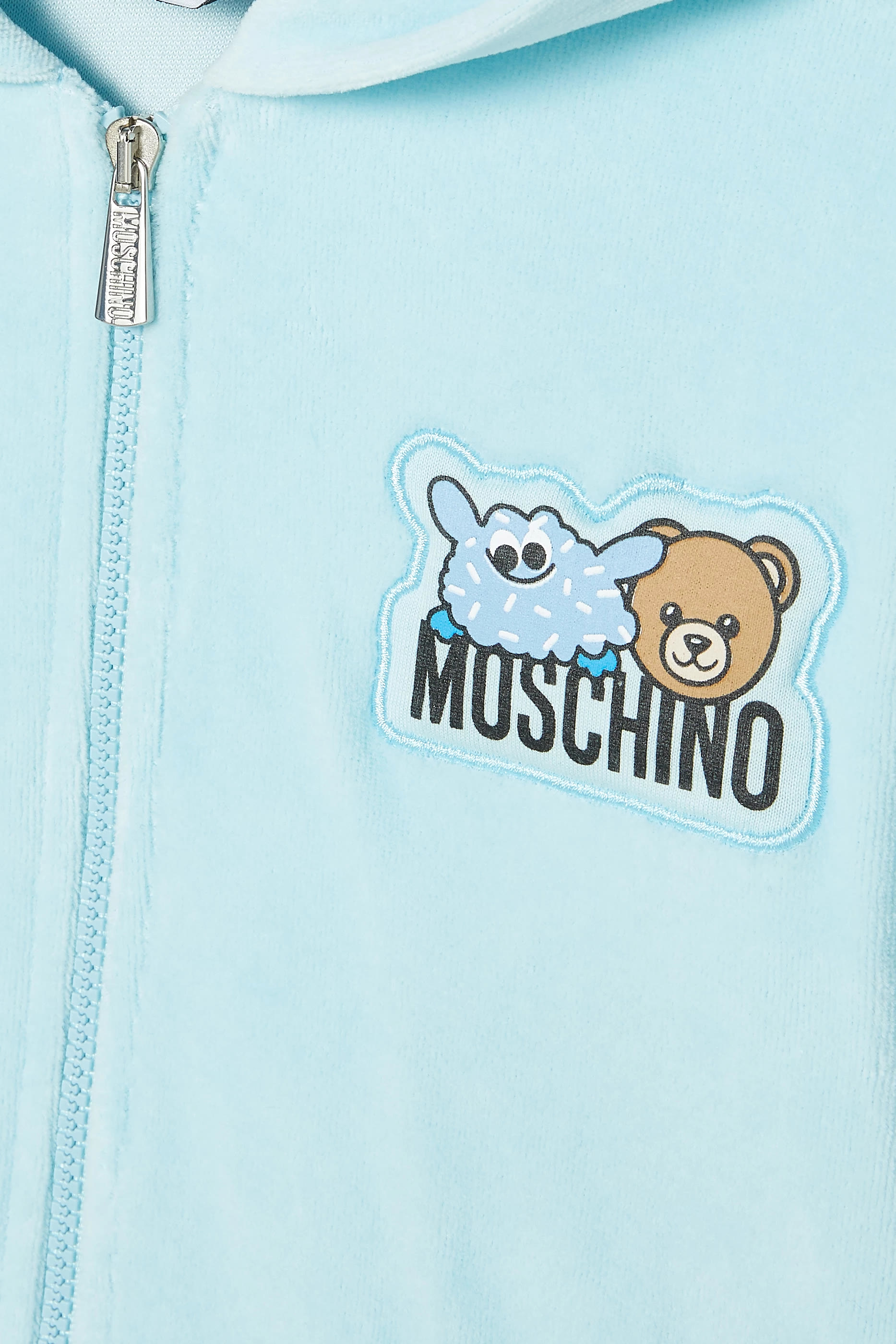 Kids Teddy & Monster Friends Hooded Jersey Tracksuit Set 