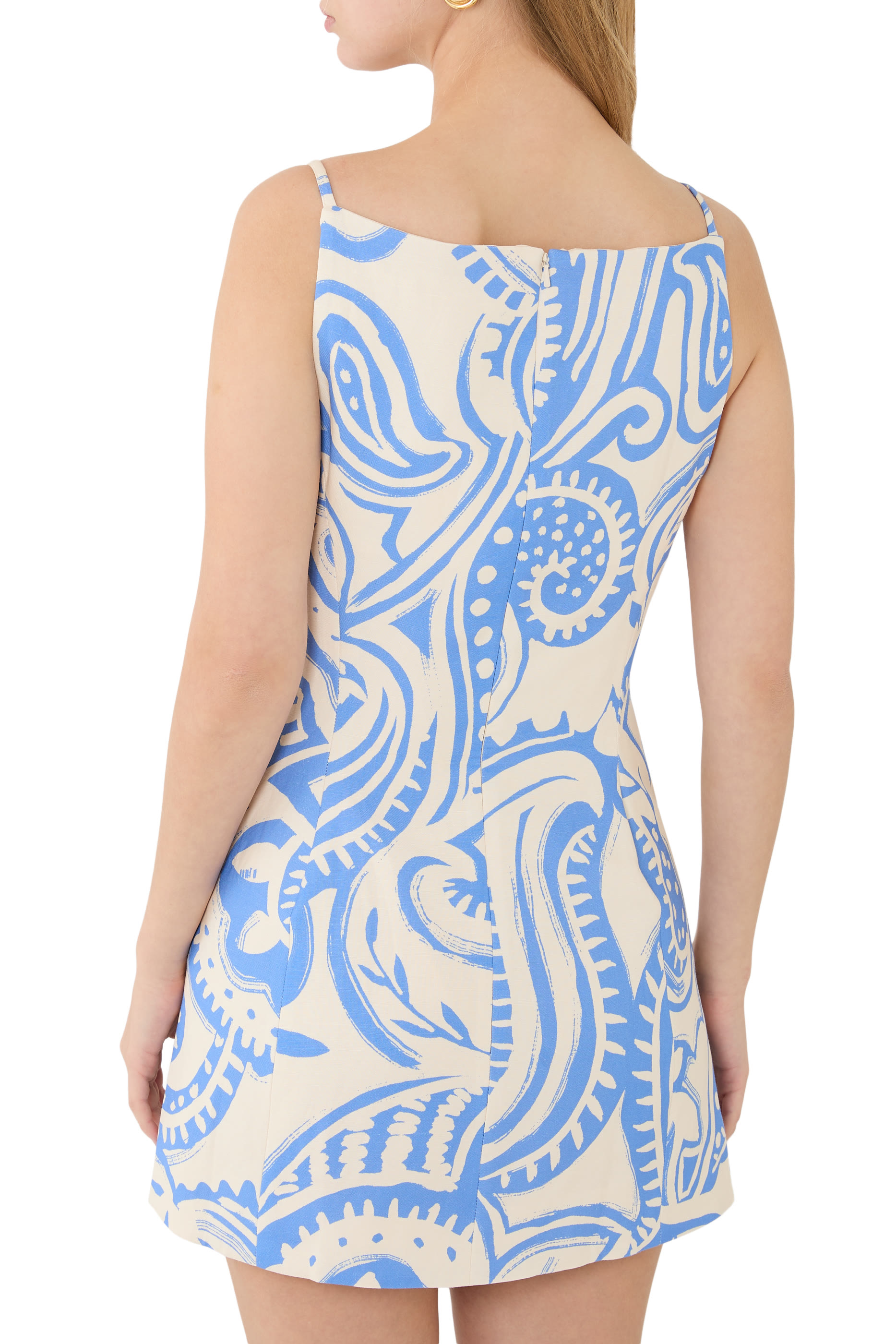 Francis Square Neck Mini Dress 