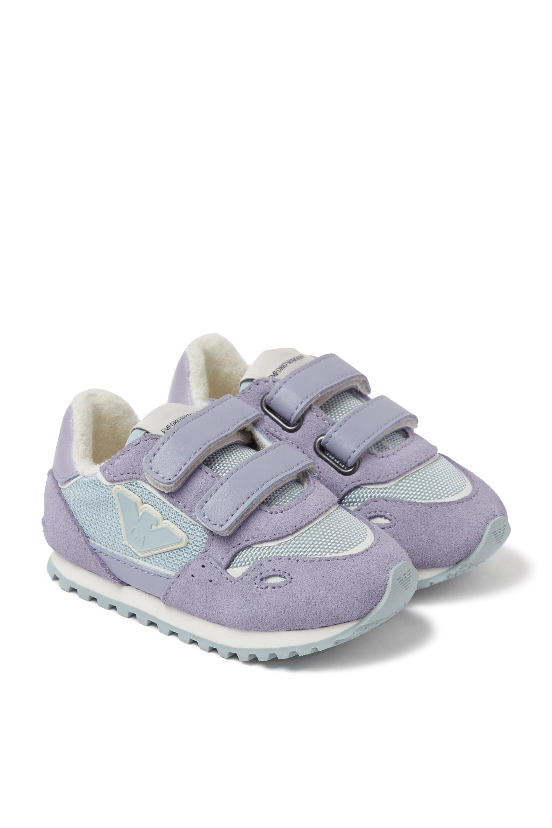  Kids Eagle Logo Velcro Sneakers