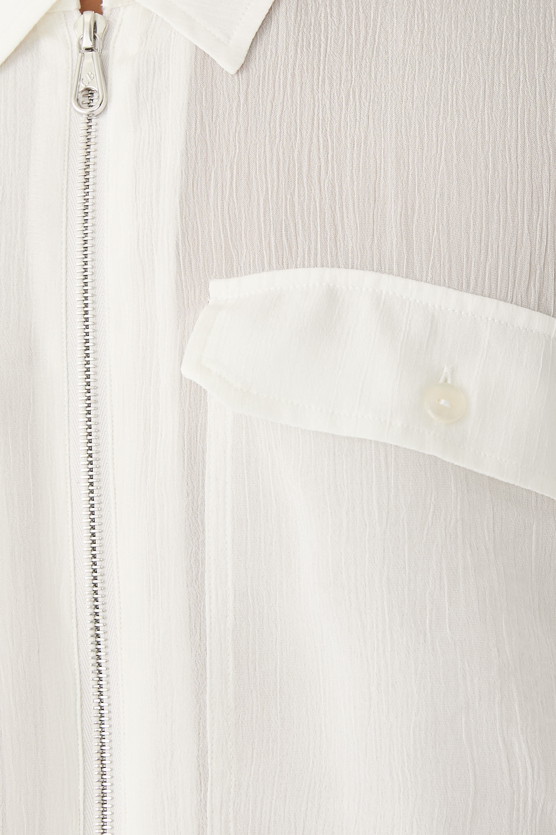Viscose Zipped Shirt
