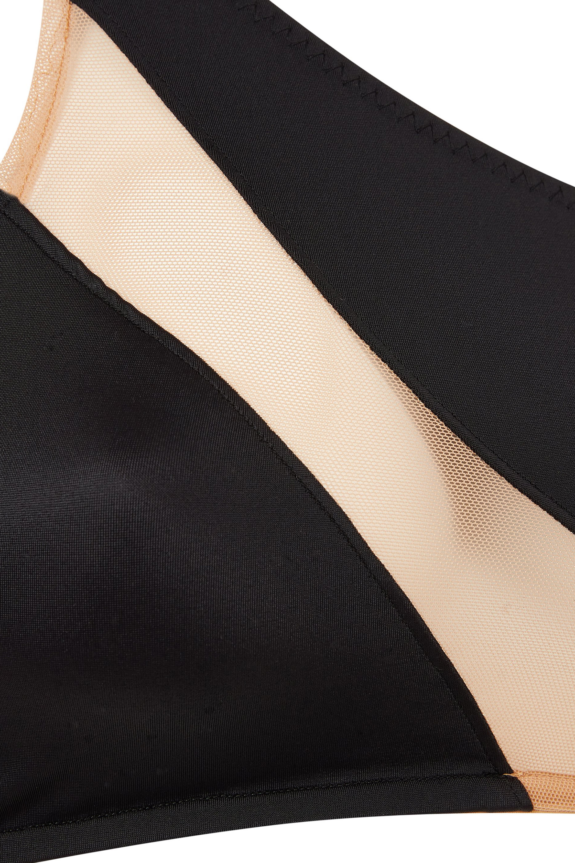 Snake Mesh Bikini Top