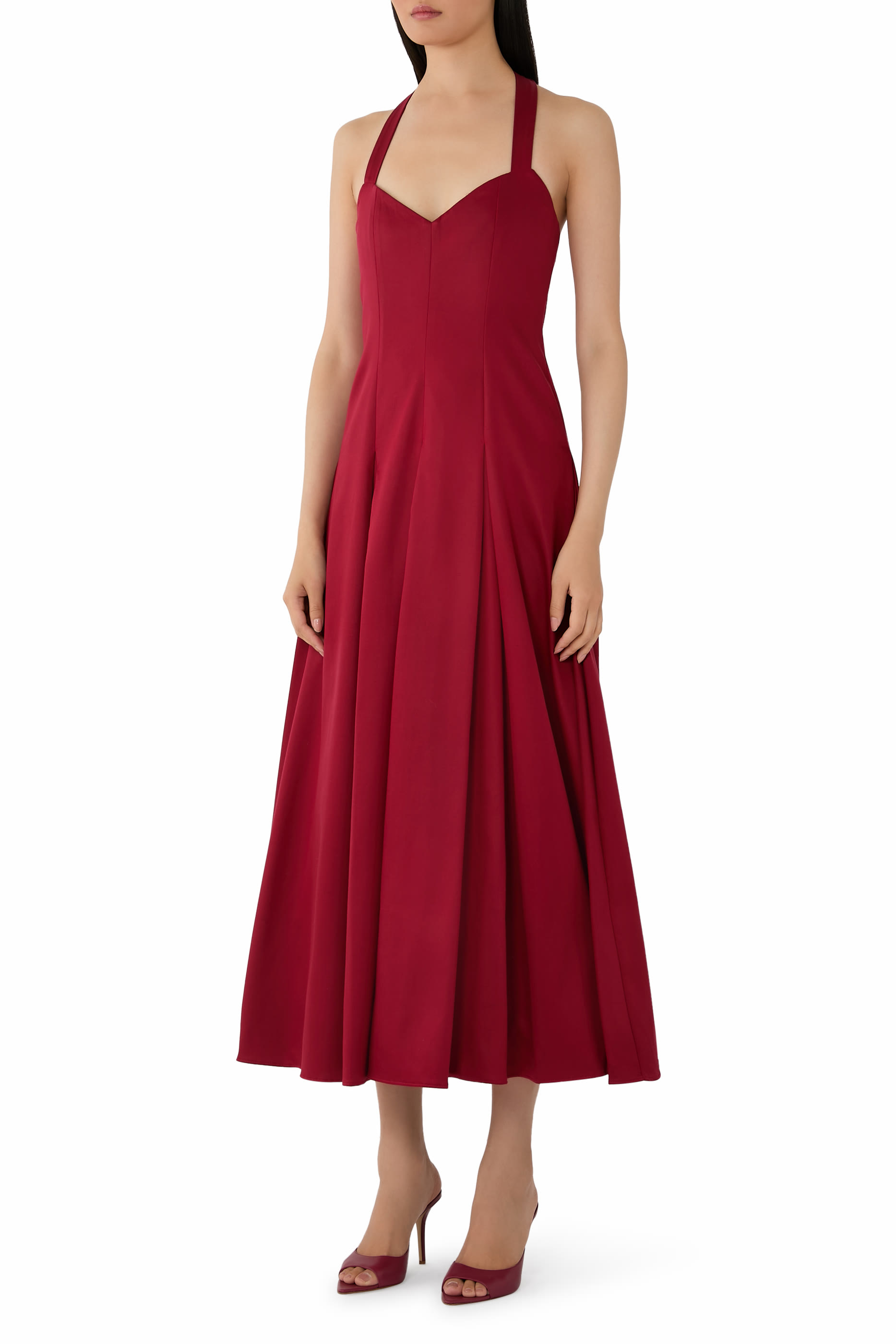 Isabelle Flared Midi Dress