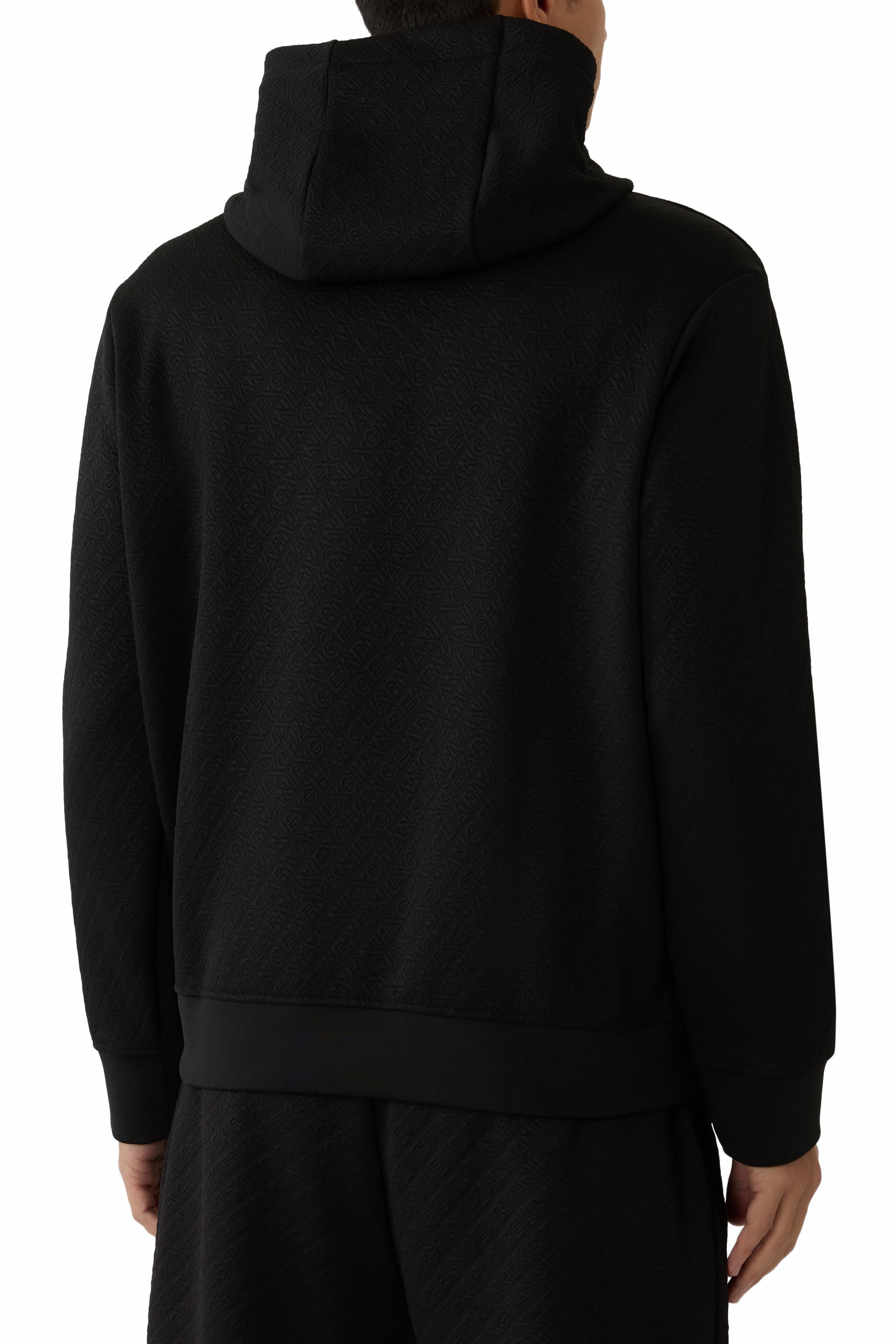 Stretch Jacquard Hoodie