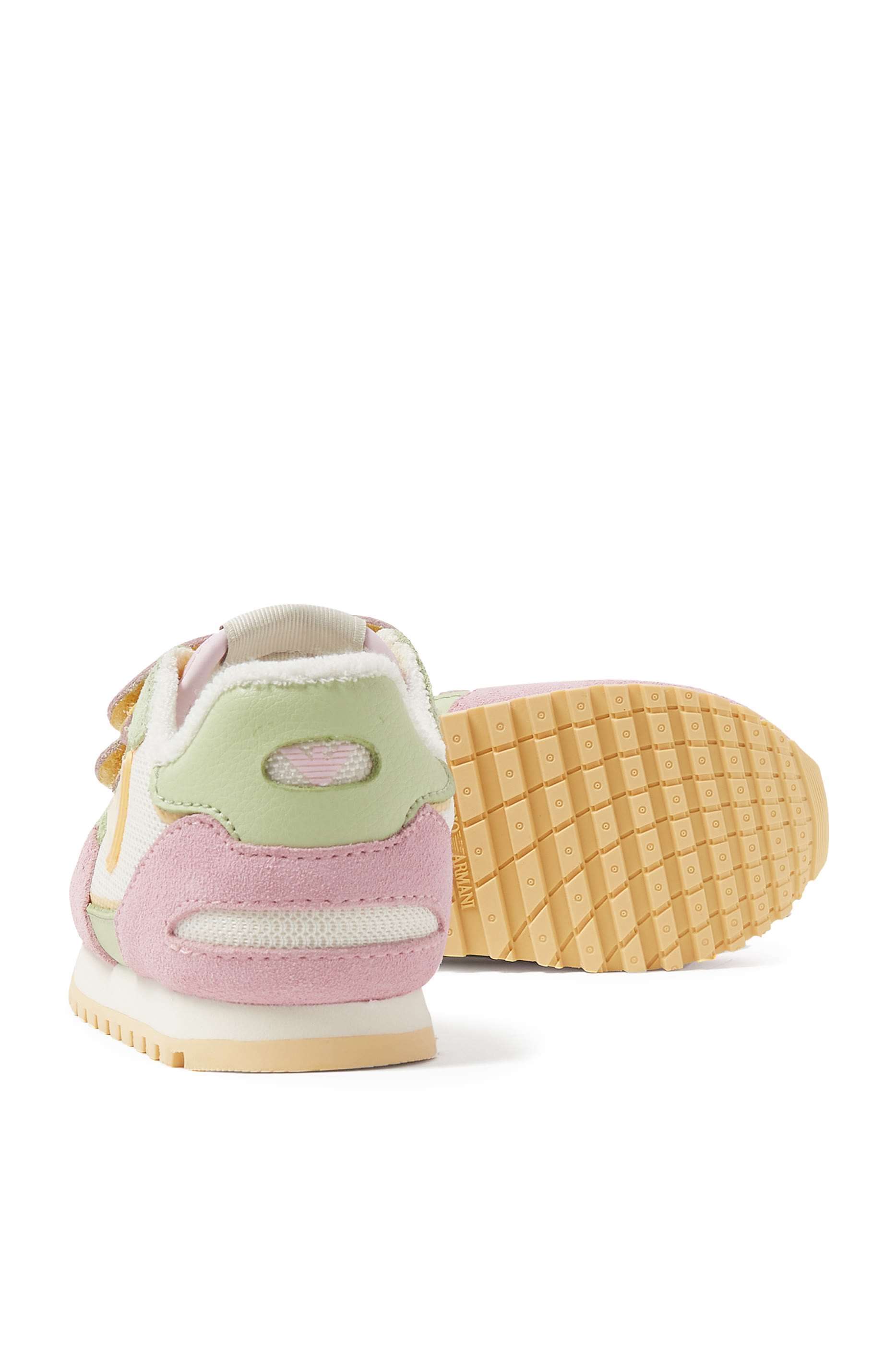  Kids Eagle Logo Velcro Sneakers