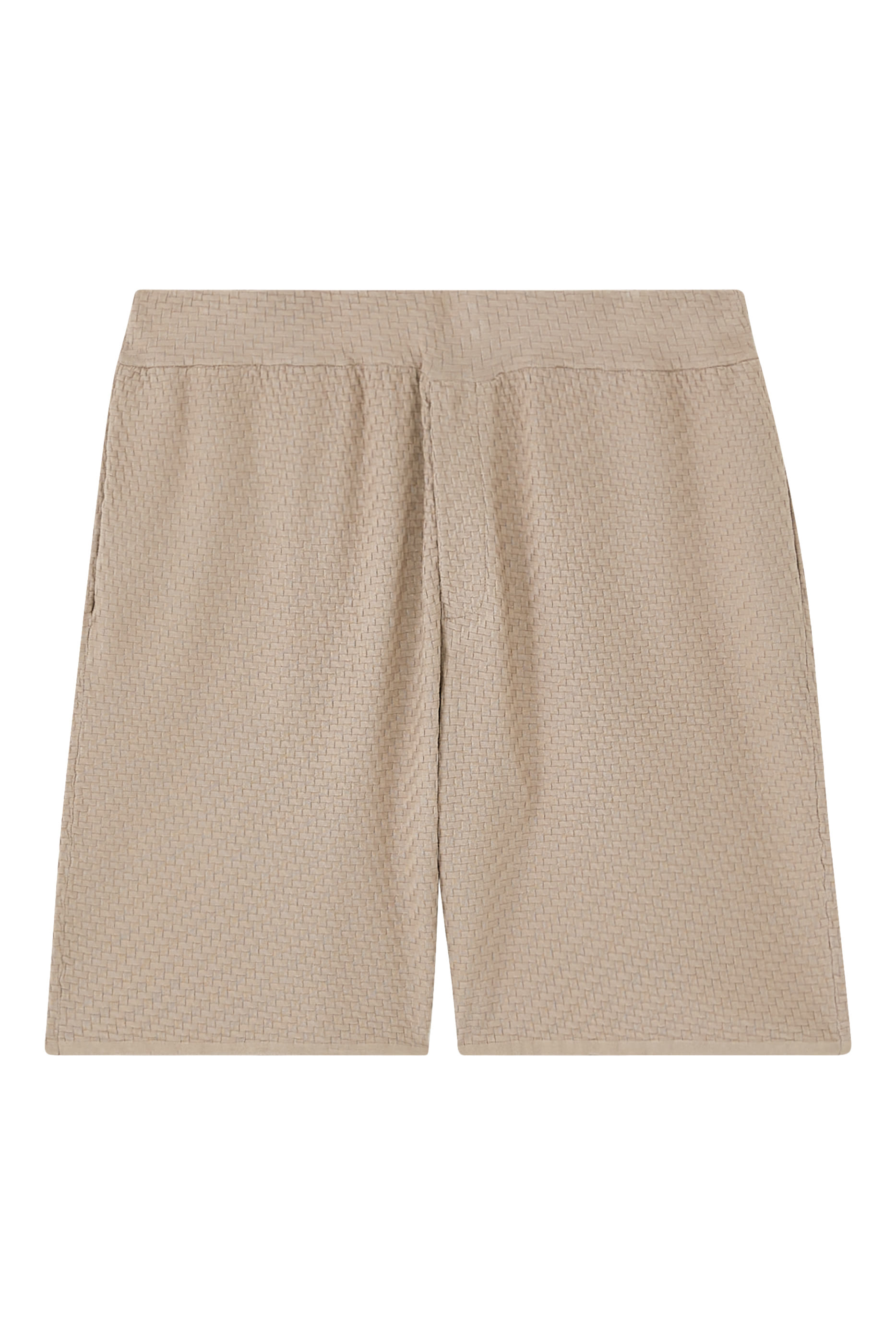 Knit Elastic Waistband Shorts