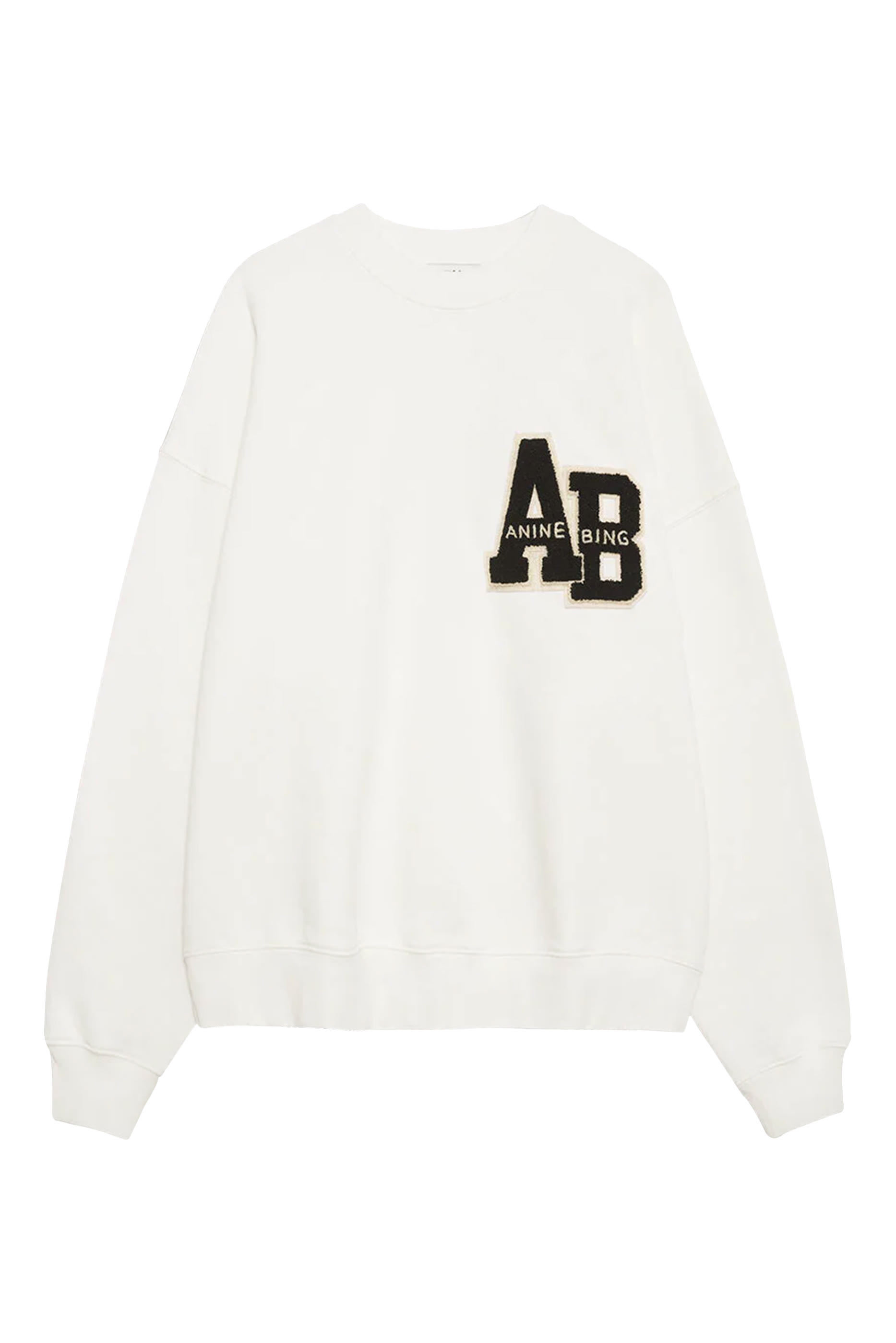 Miles Oversized Sweatshirt Letterman