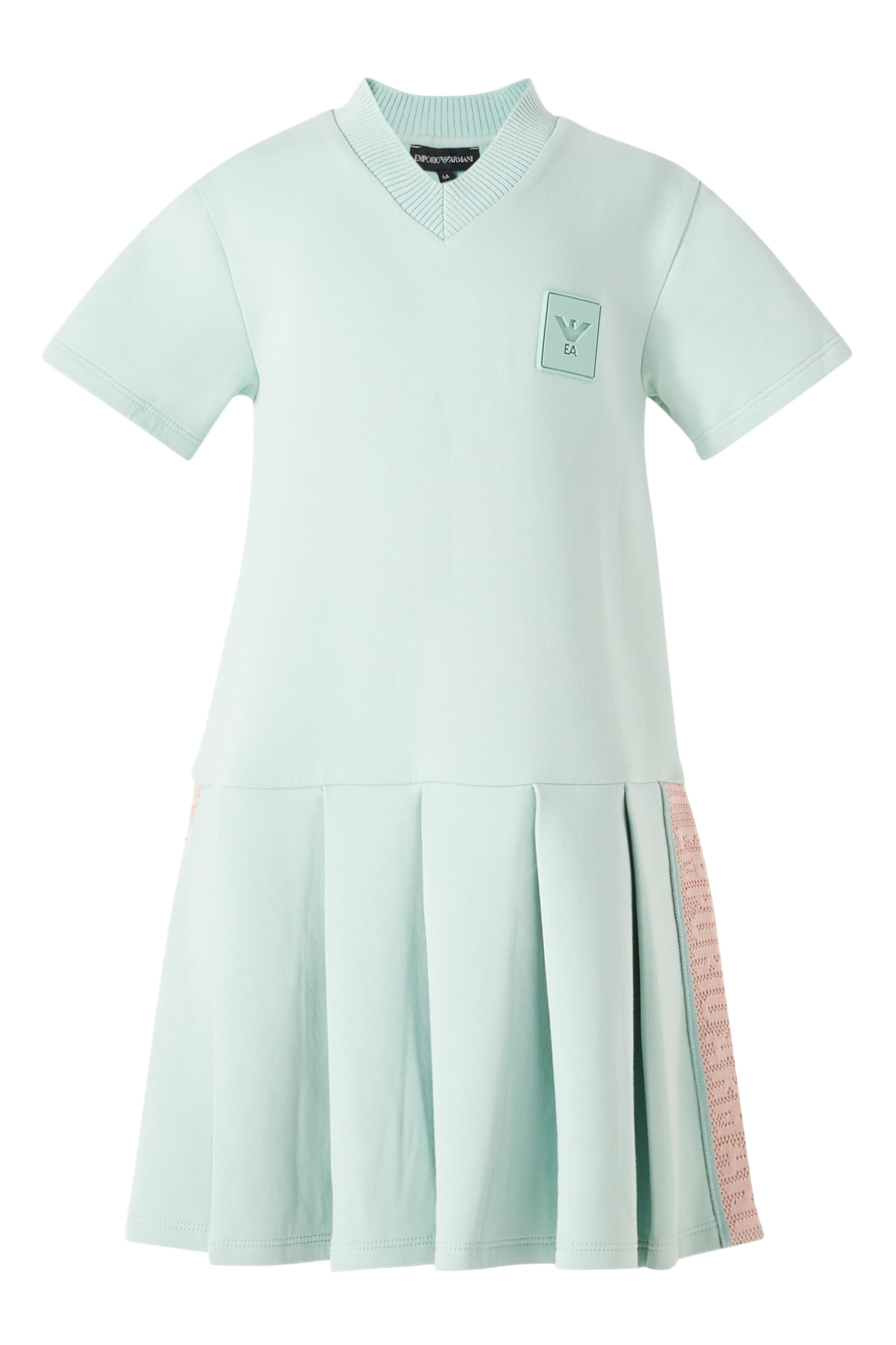 Kids Eagle Logo Patch Dress