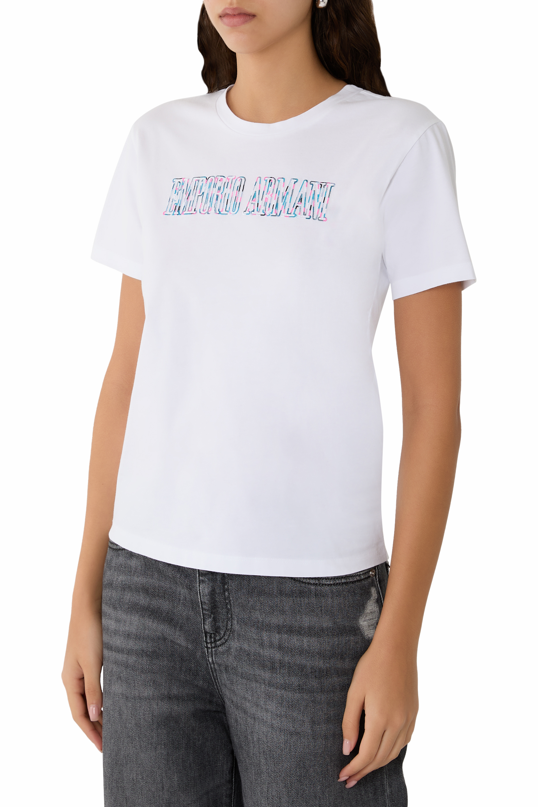 Logo Embroidery ASV Organic Jersey T-Shirt