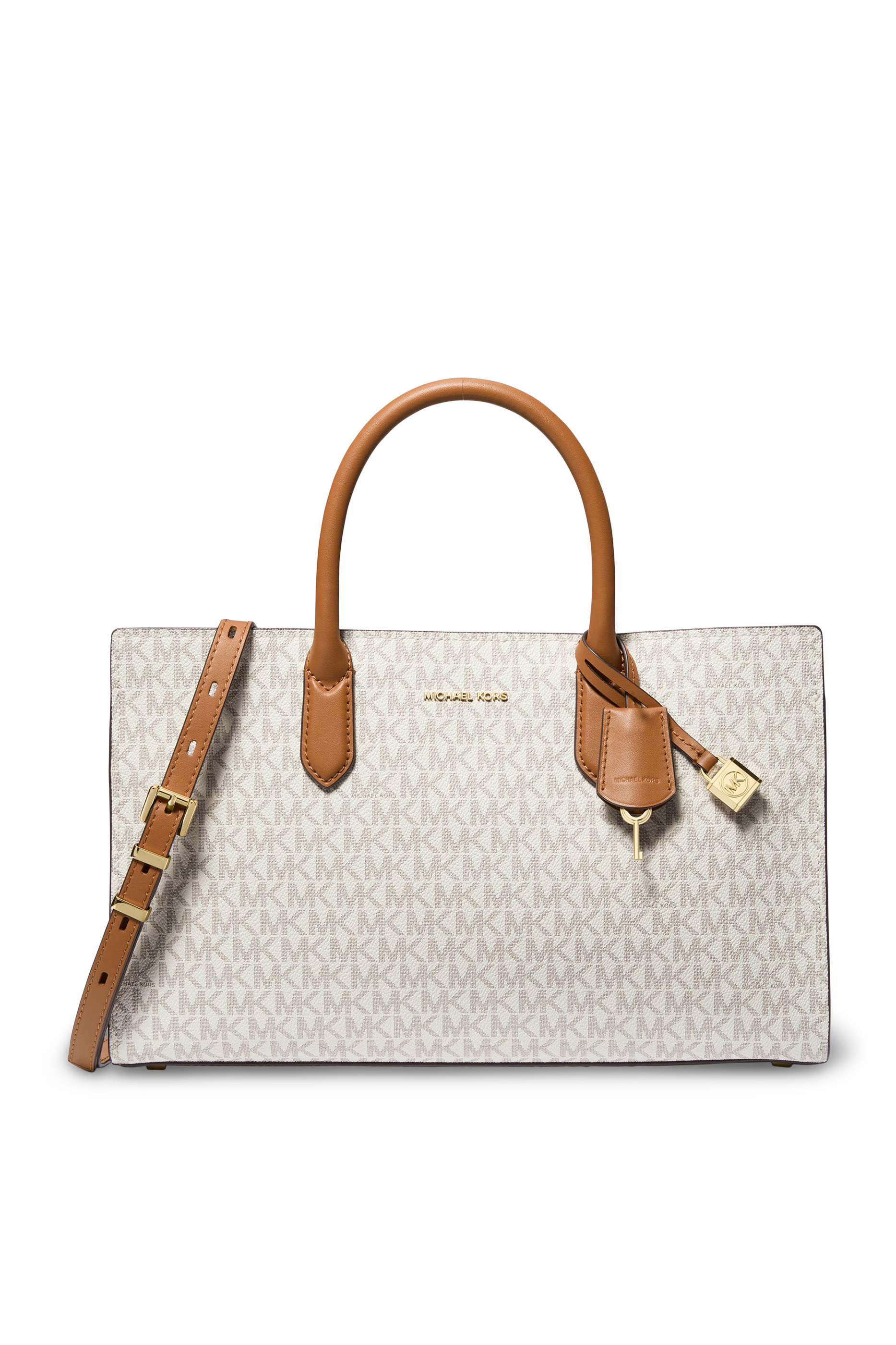  Medium Signature Logo Satchel