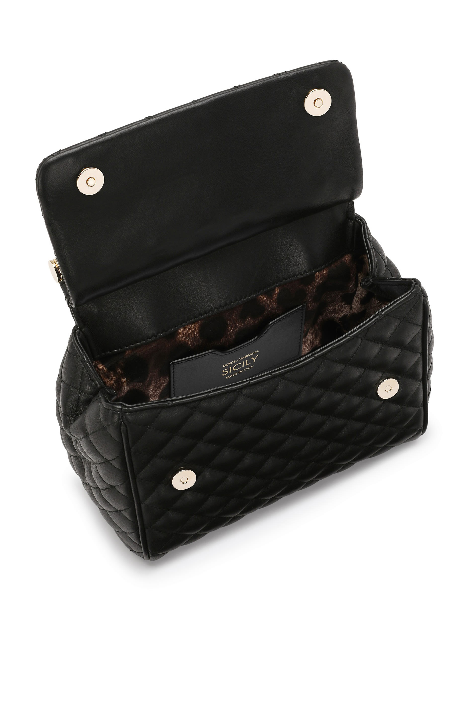 Medium Quilted Nappa Leather Sicily Bag