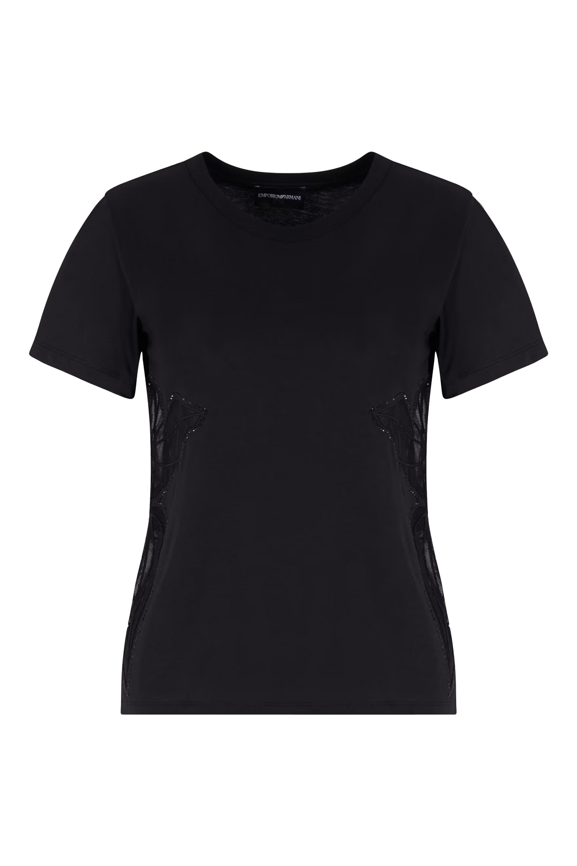 ASV Supima Jersey T-Shirt with Tulle Inserts