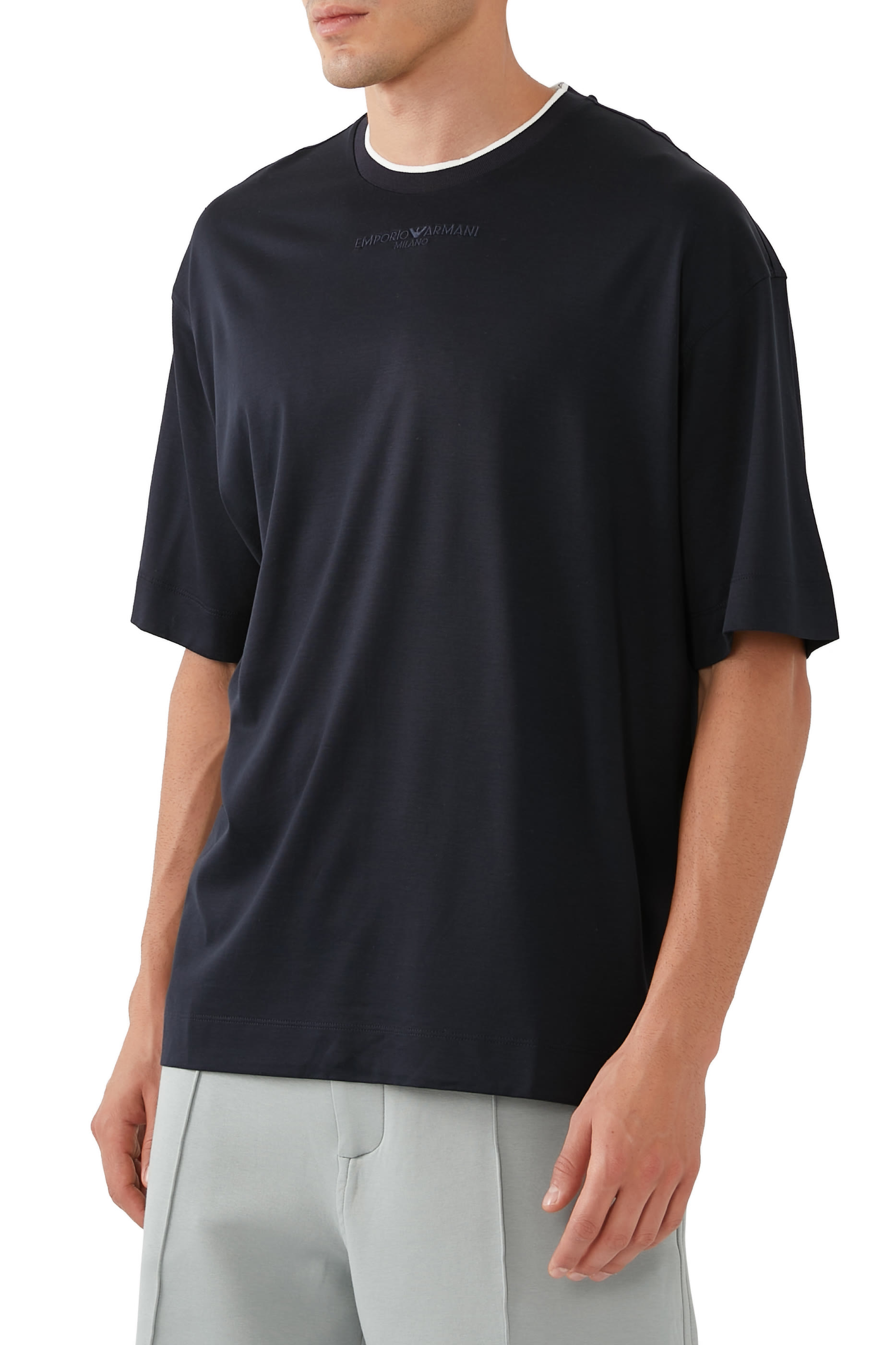 Crew Neck Logo T-Shirt