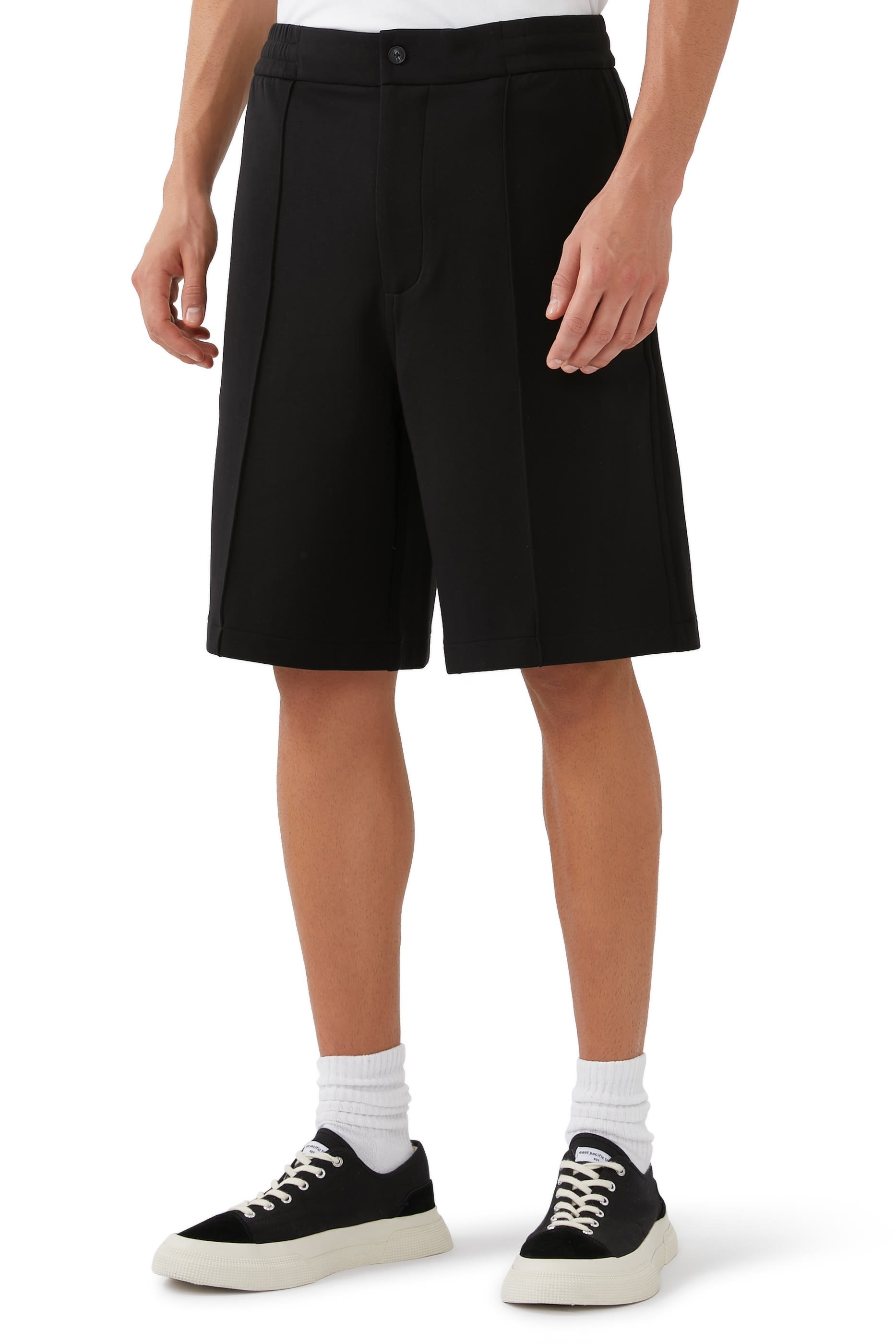 Elastic Waistband Shorts