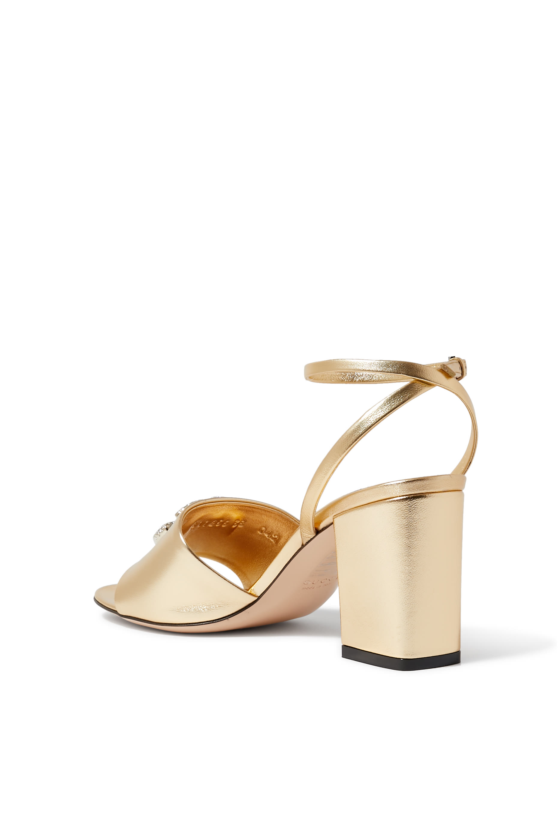 GG Crystal Sandals 75