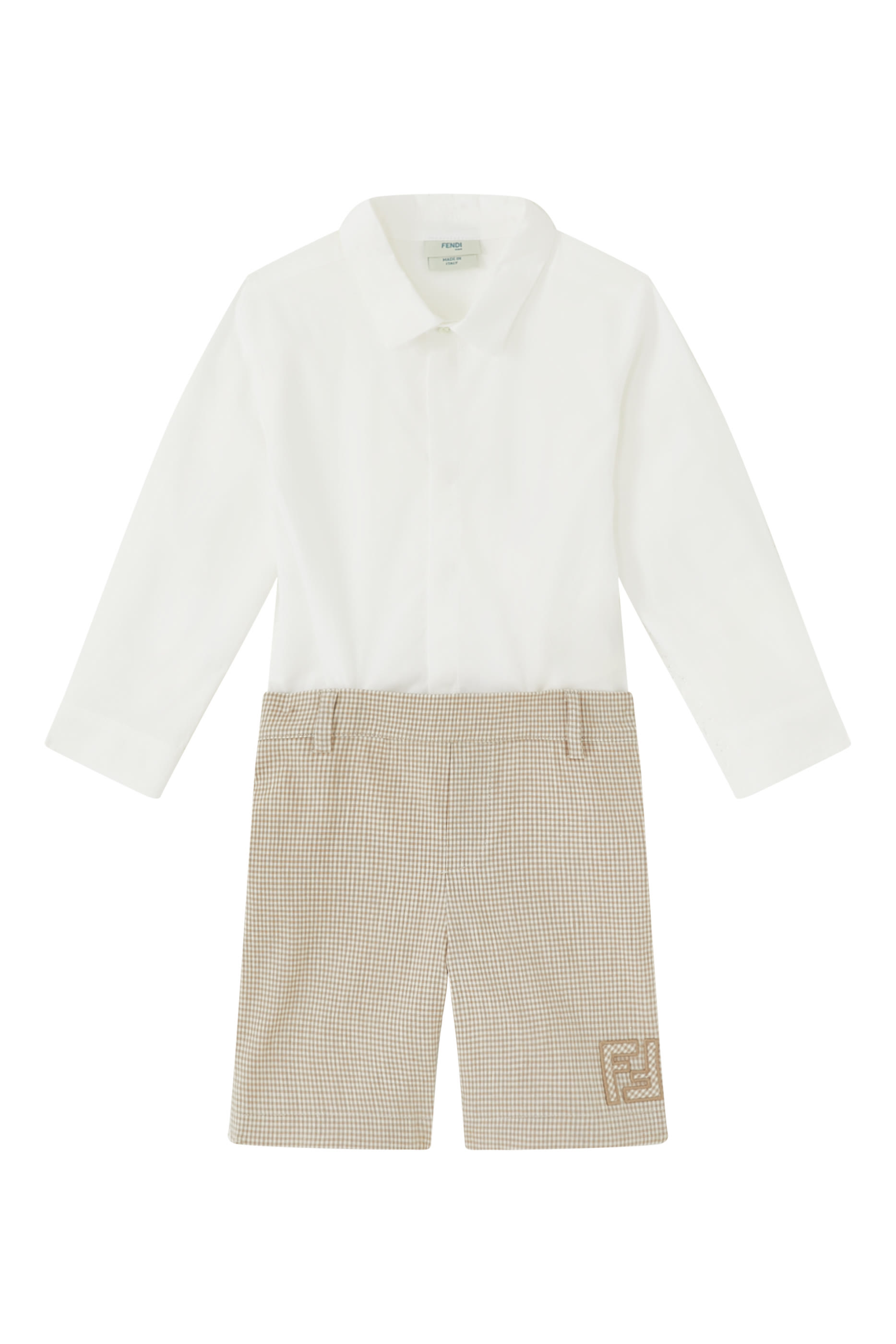 Kids FF Logo Shirt Playsuit
