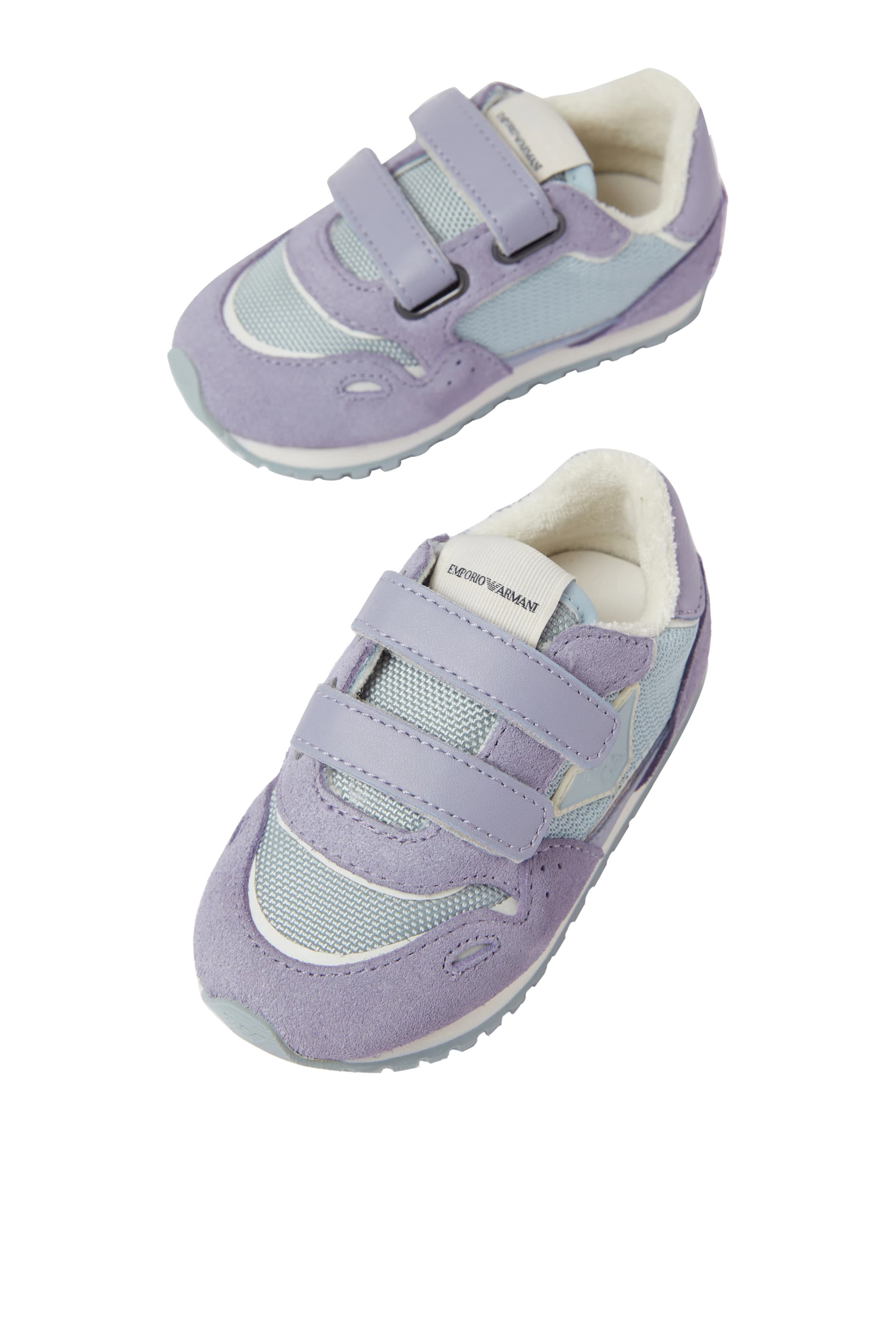  Kids Eagle Logo Velcro Sneakers