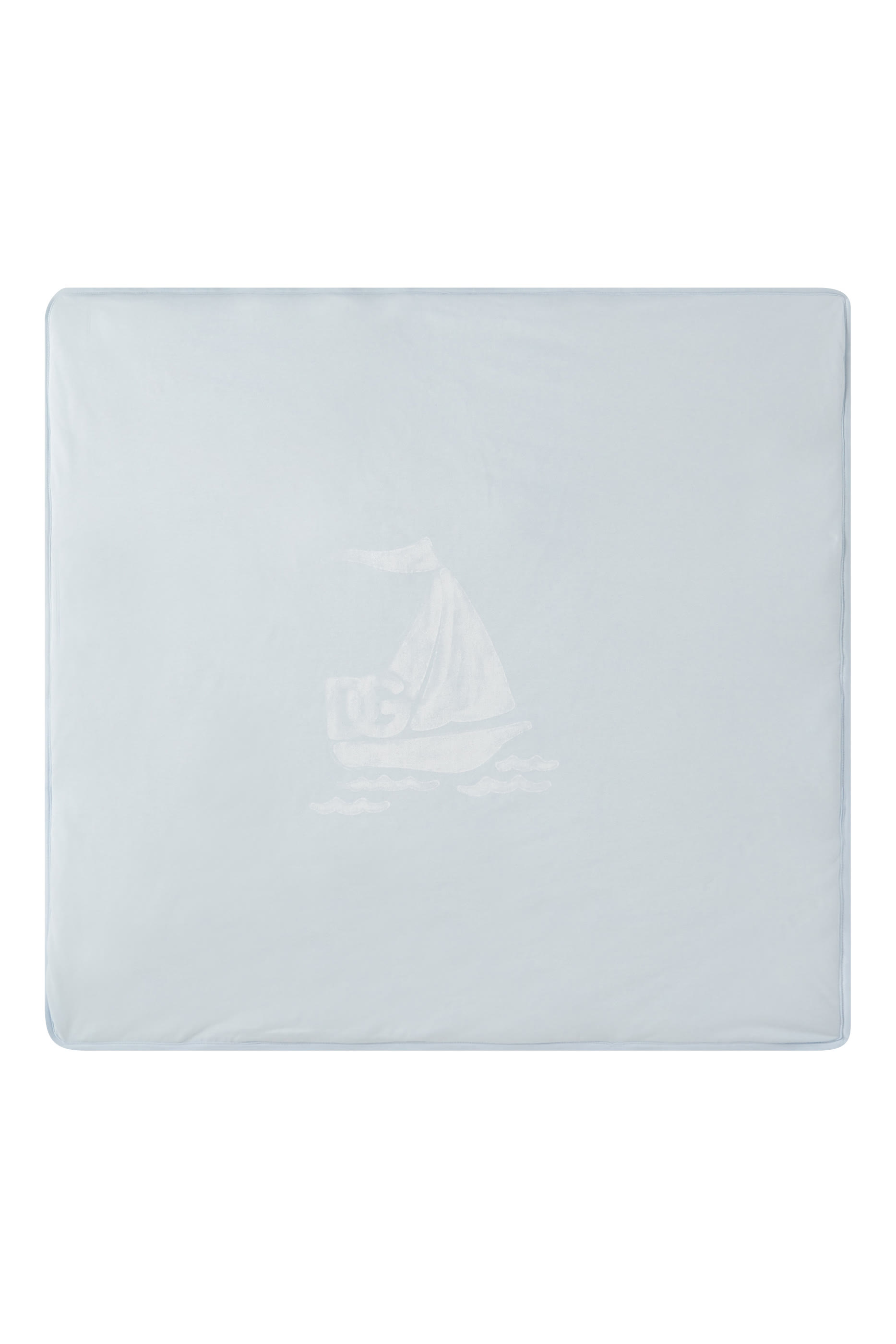 Kids Jersey Blanket with DG Logo and Sail Boat Design
