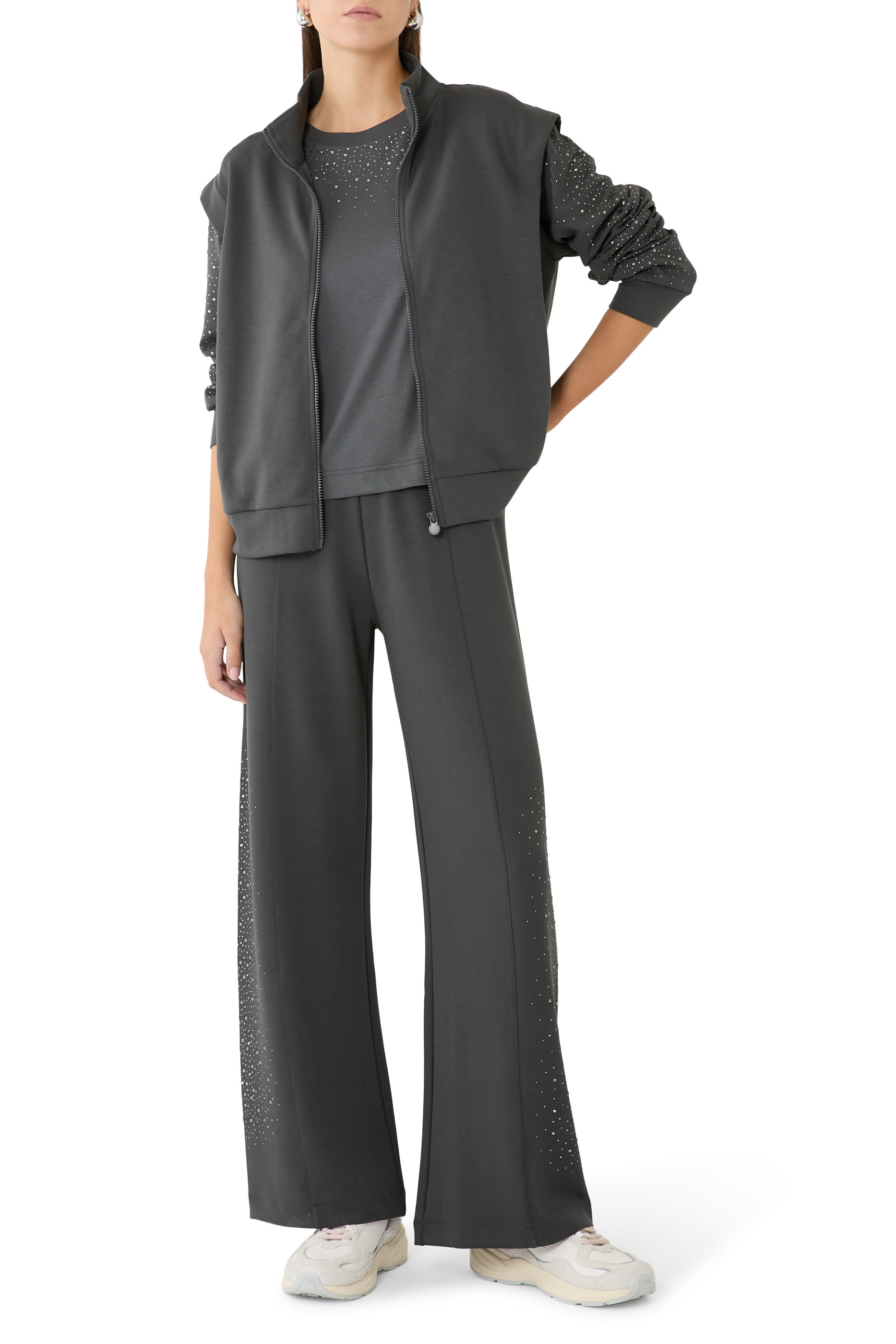  Crystal Embellished T-Shirt