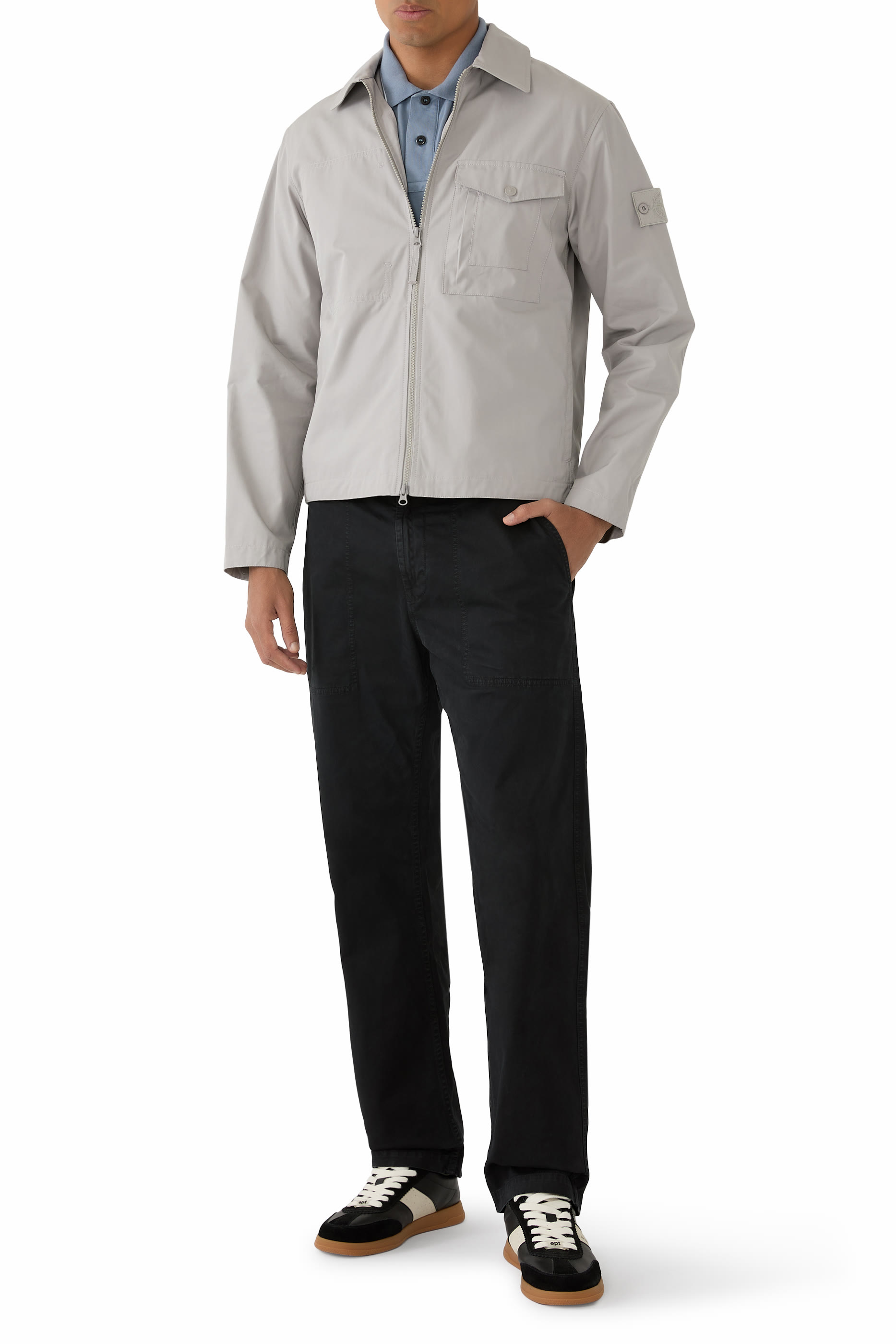 Compass Patch Polo Shirt