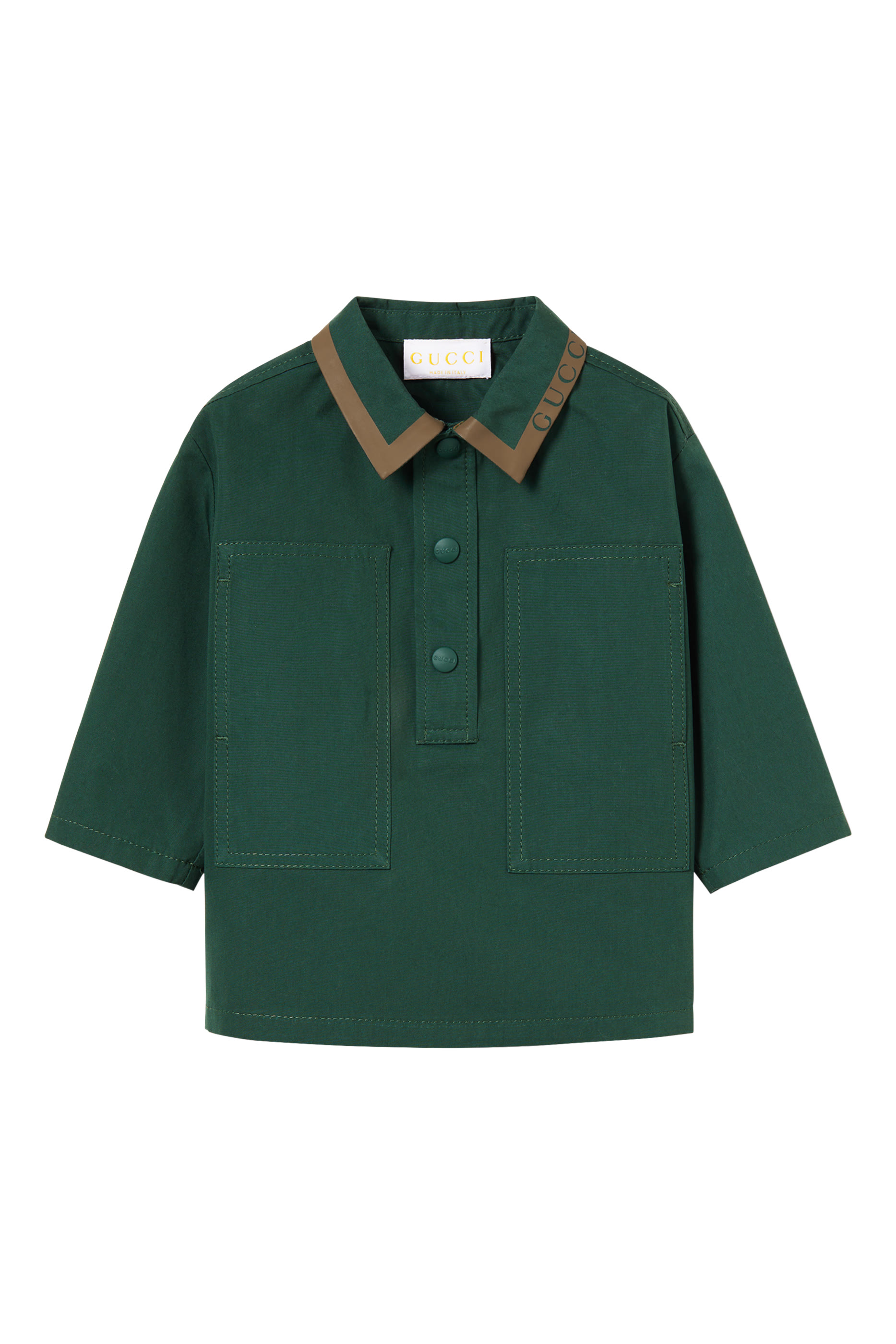 Kids  Overshirt Heavy Cotton Polo Shirt
