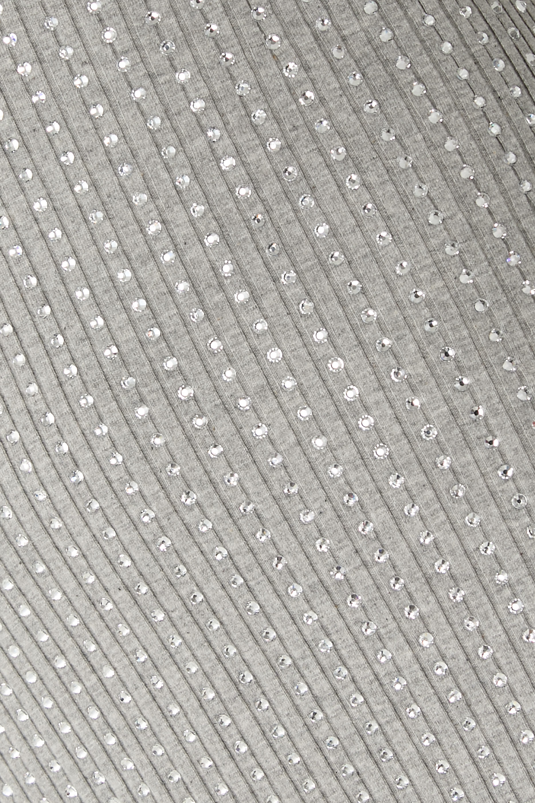  Crystal Embellished Mini Dress