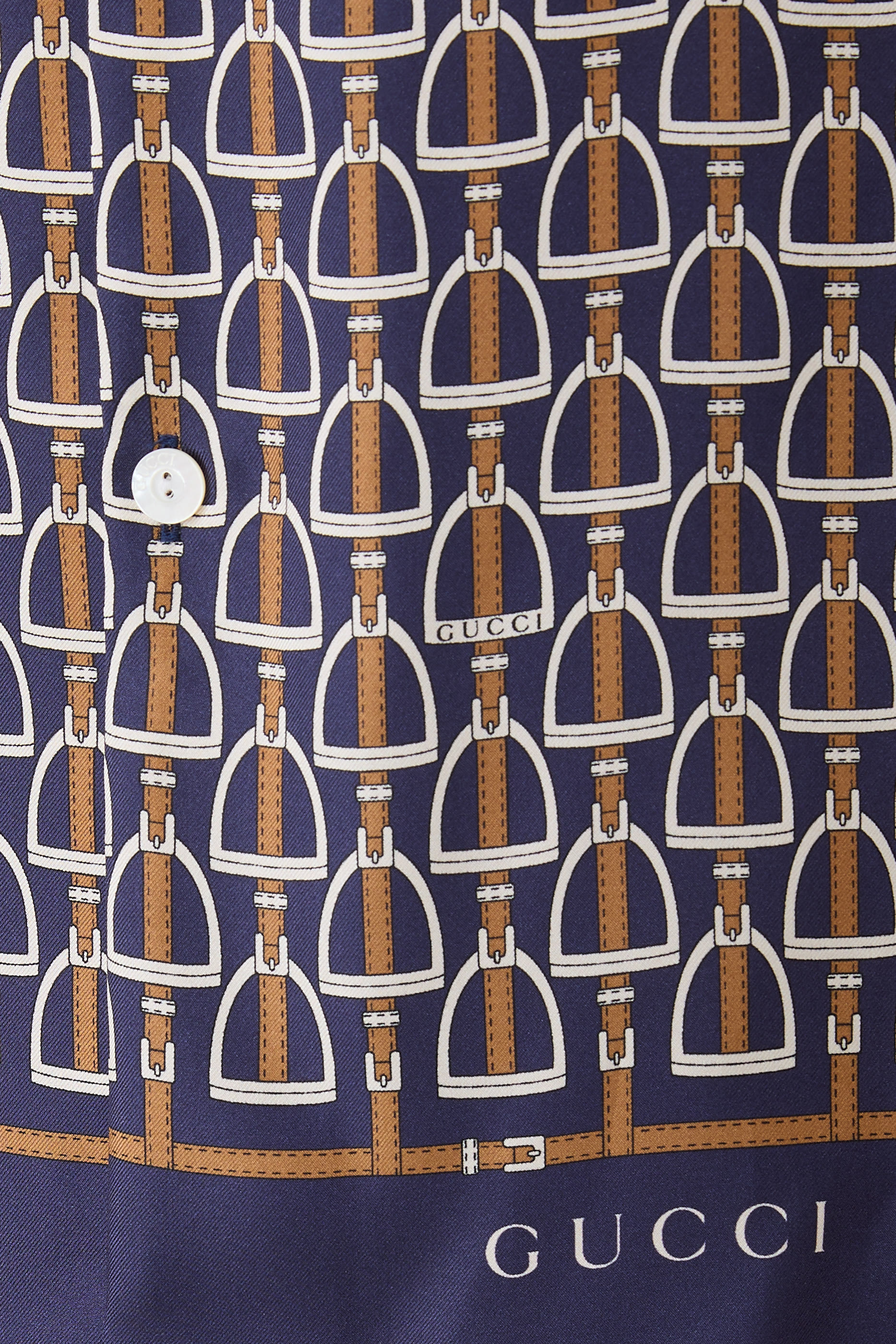 Printed Bowling Shirt 