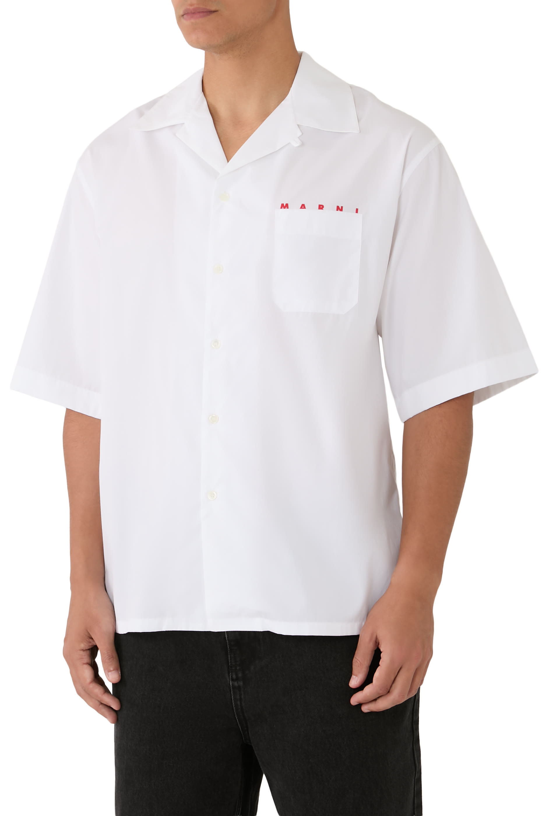  Organic Poplin Bowling Shirt