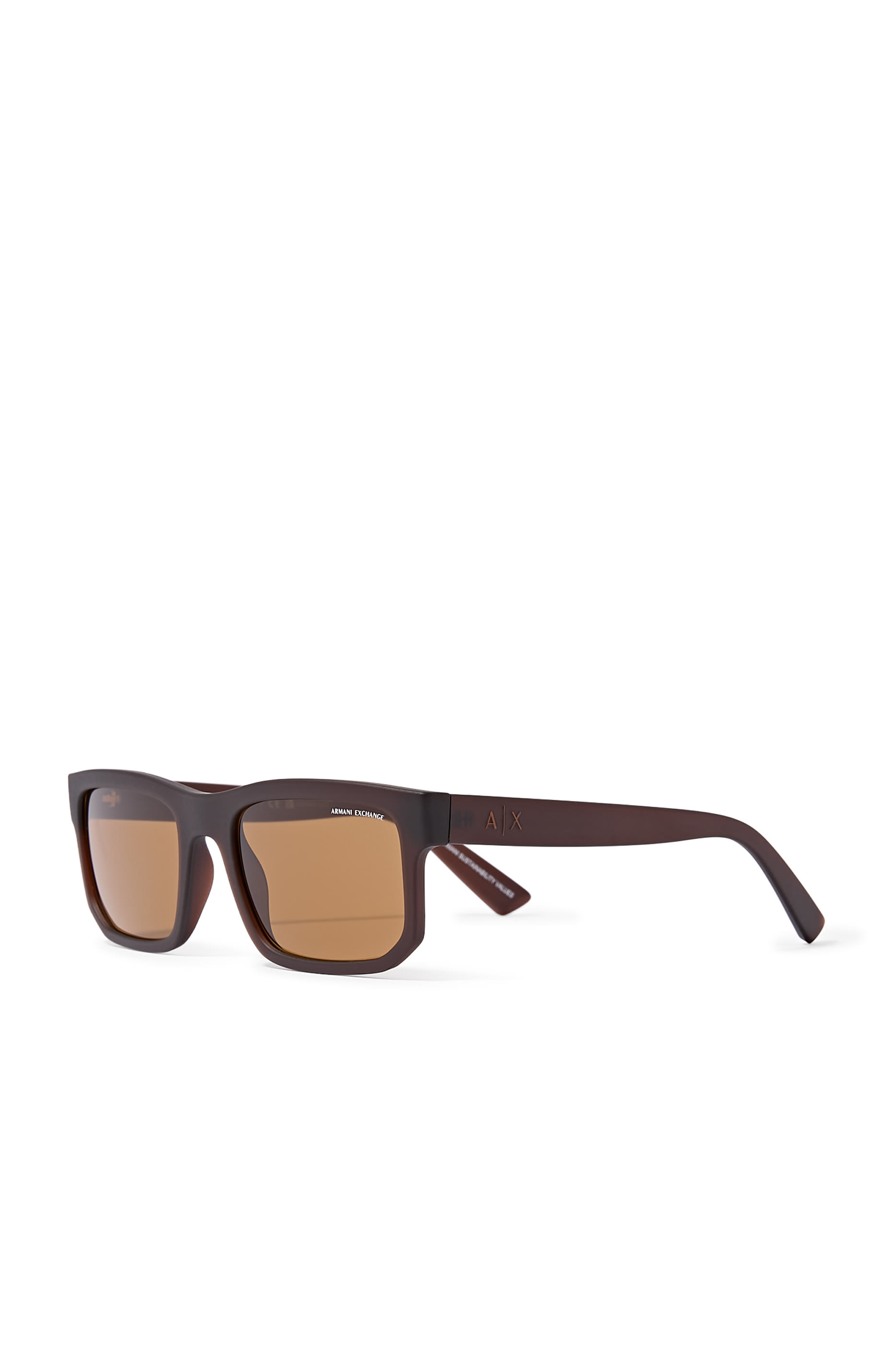Offset Logo D-Frame Sunglasses