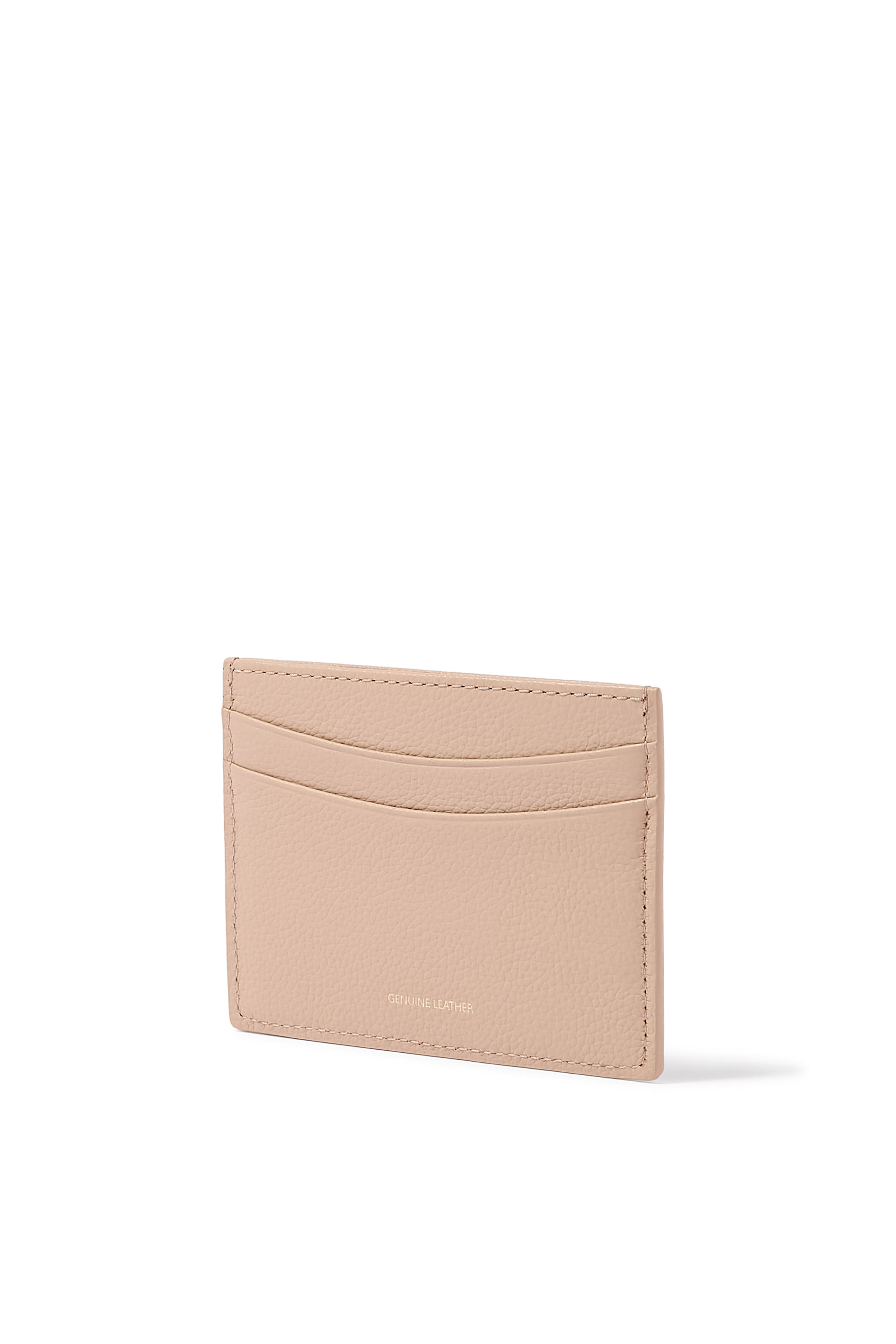 Tumbled Leather Card Holder