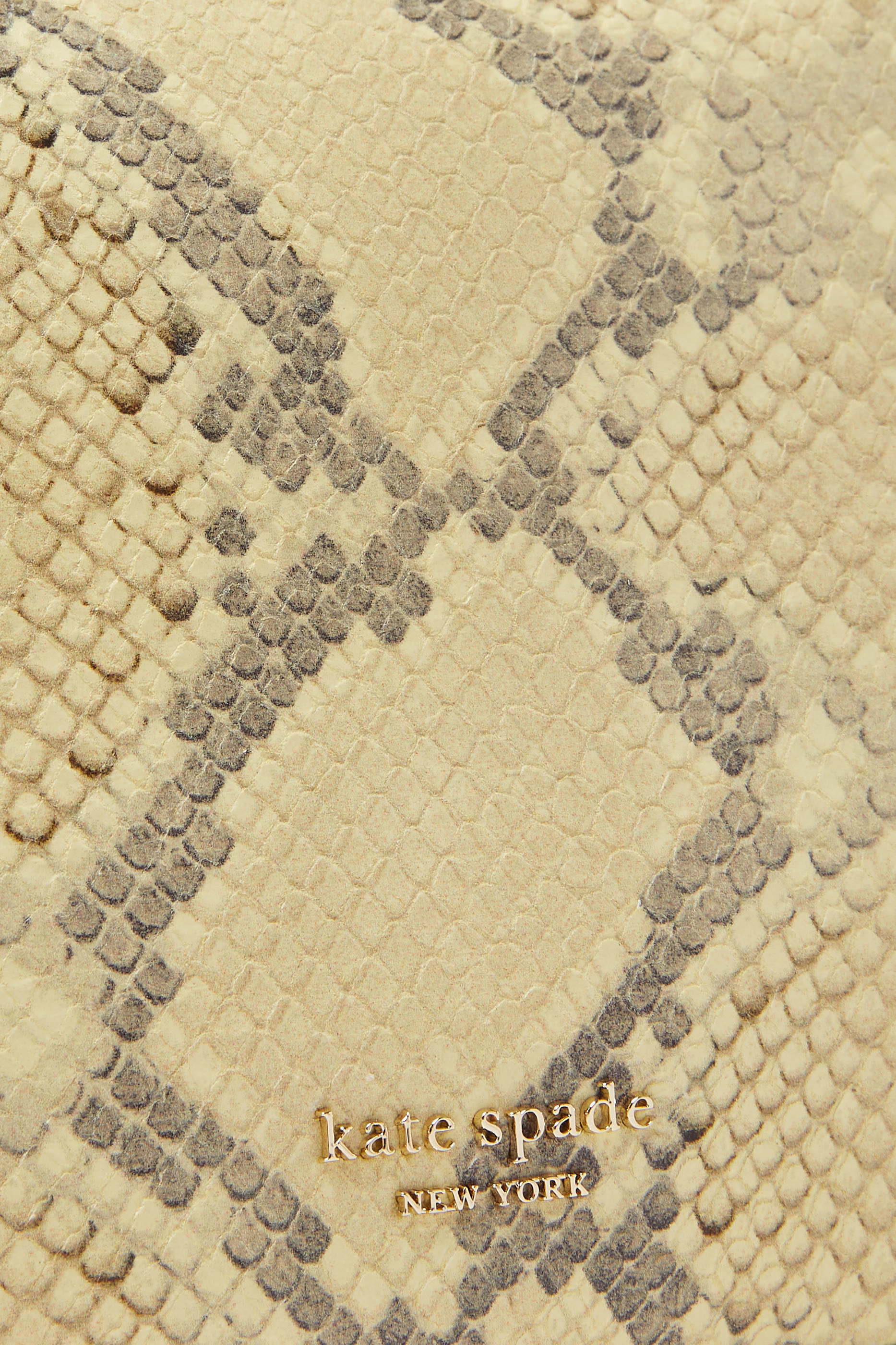 Loop Snake Embossed Crossbody Bag